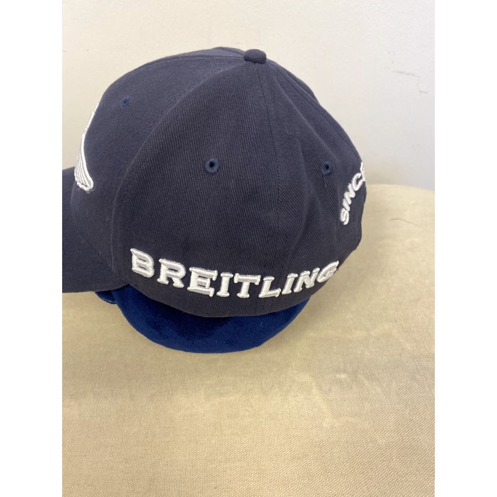 Breitling BREITLING Hat Since 1884 Logo Embroidered Cap Navy Adjustable /451 Size ONE SIZE - 3 Thumbnail