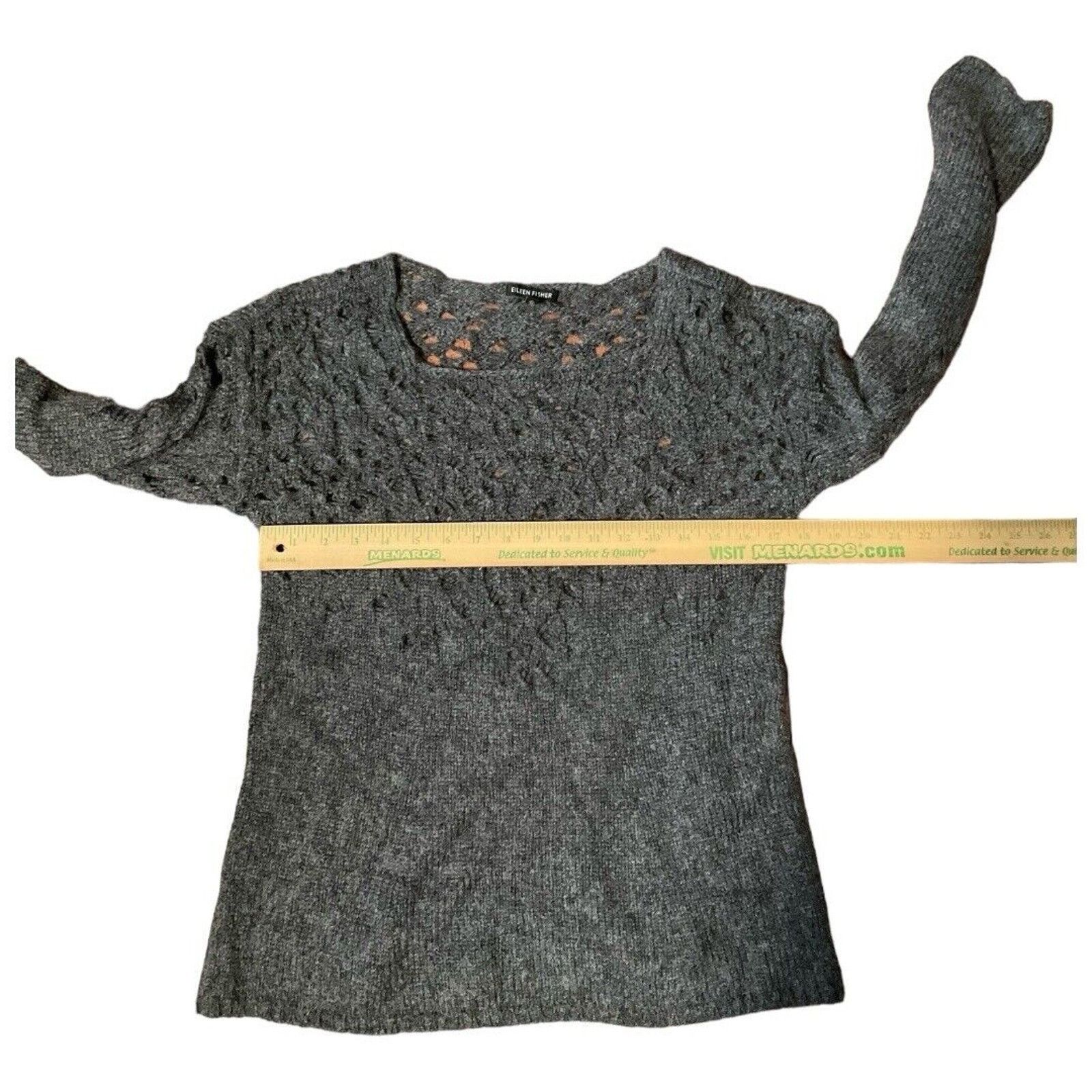Eileen Fisher Eileen Fisher Wool Sweater Size S / US 4 / IT 40 - 3 Thumbnail