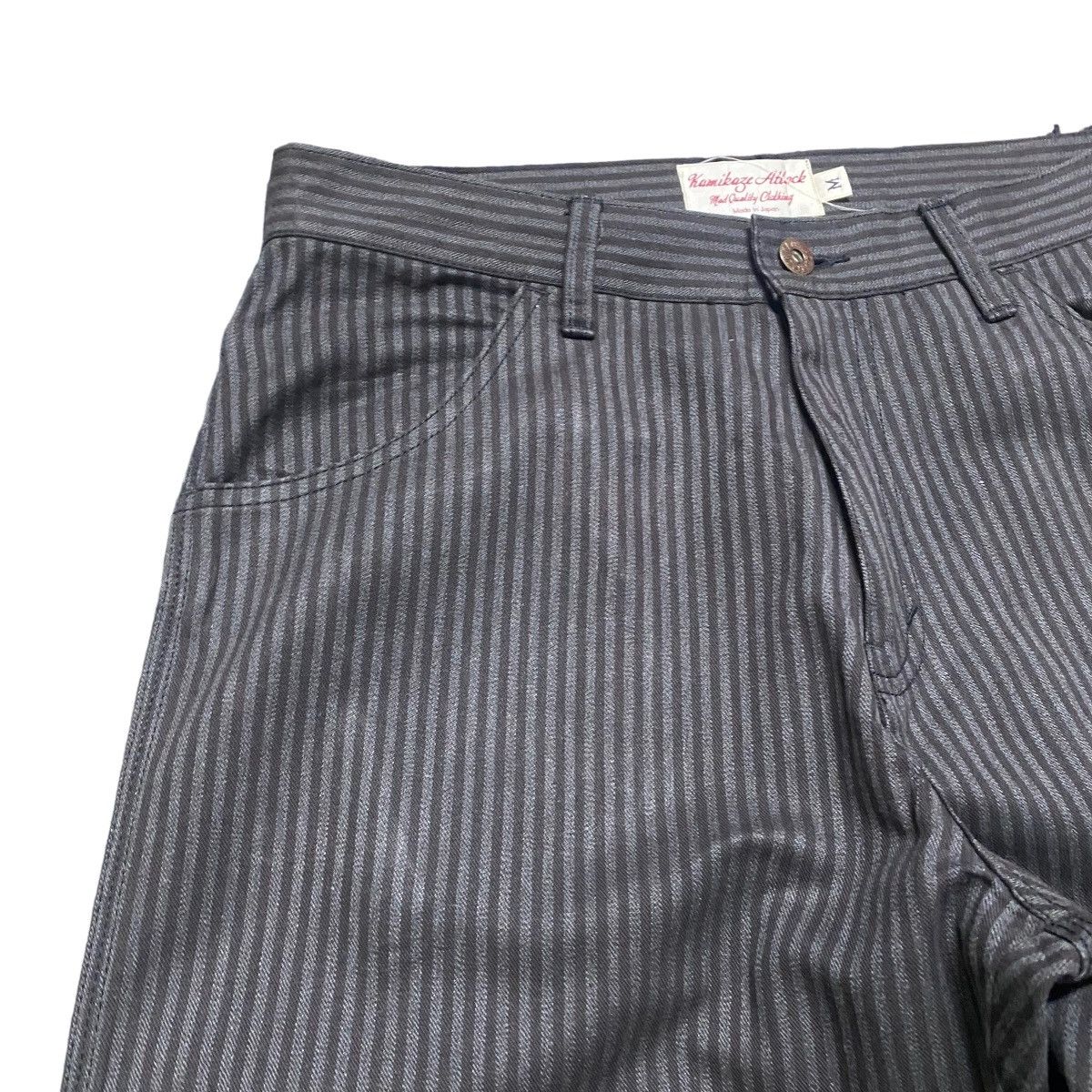 Kamikaze Attack KAMIKAZE ATTACK Hickory Striped Carpenter Pants Size US 30 / EU 46 - 5 Thumbnail