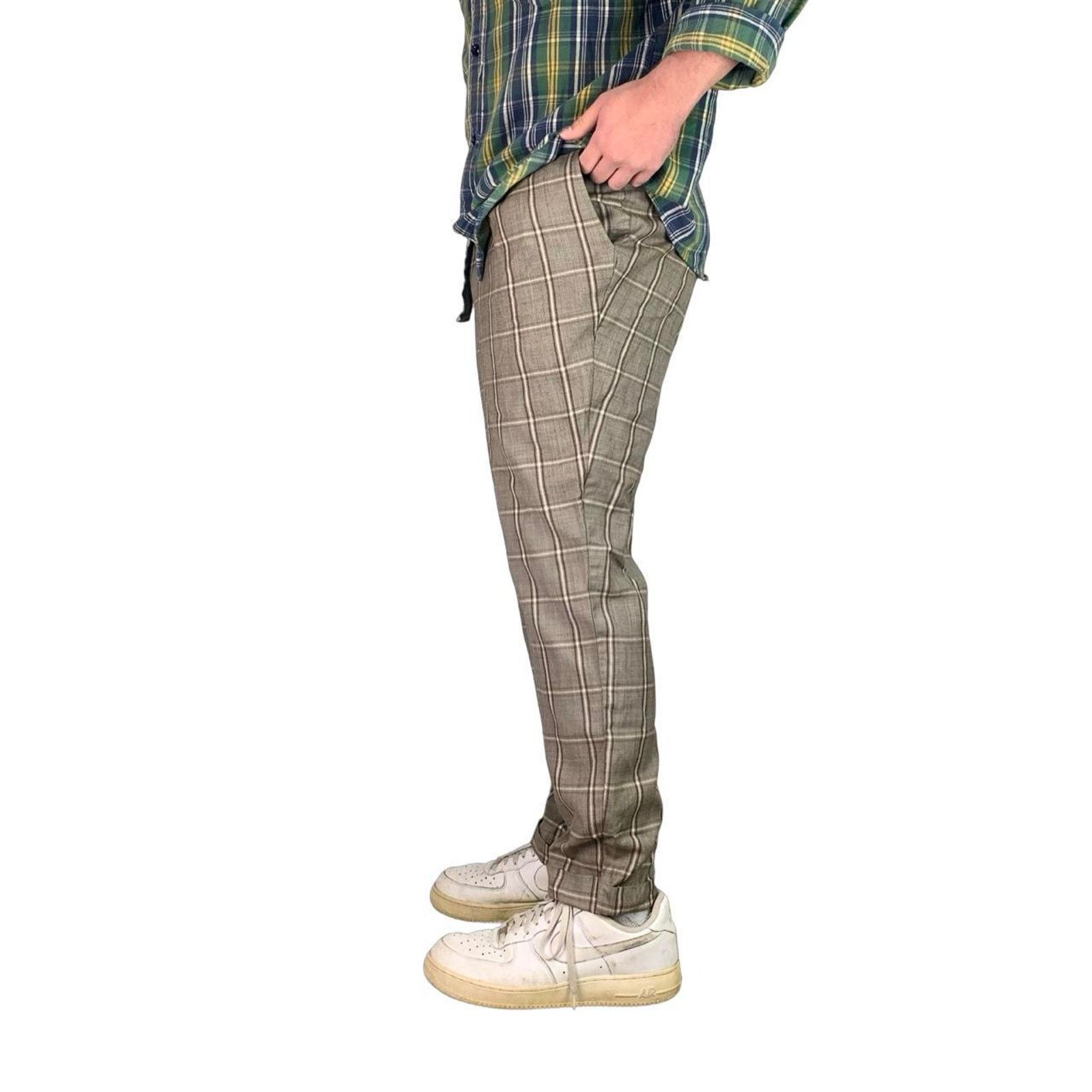 Vintage Vintage plaid pants Size US 34 / EU 50 - 2 Thumbnail