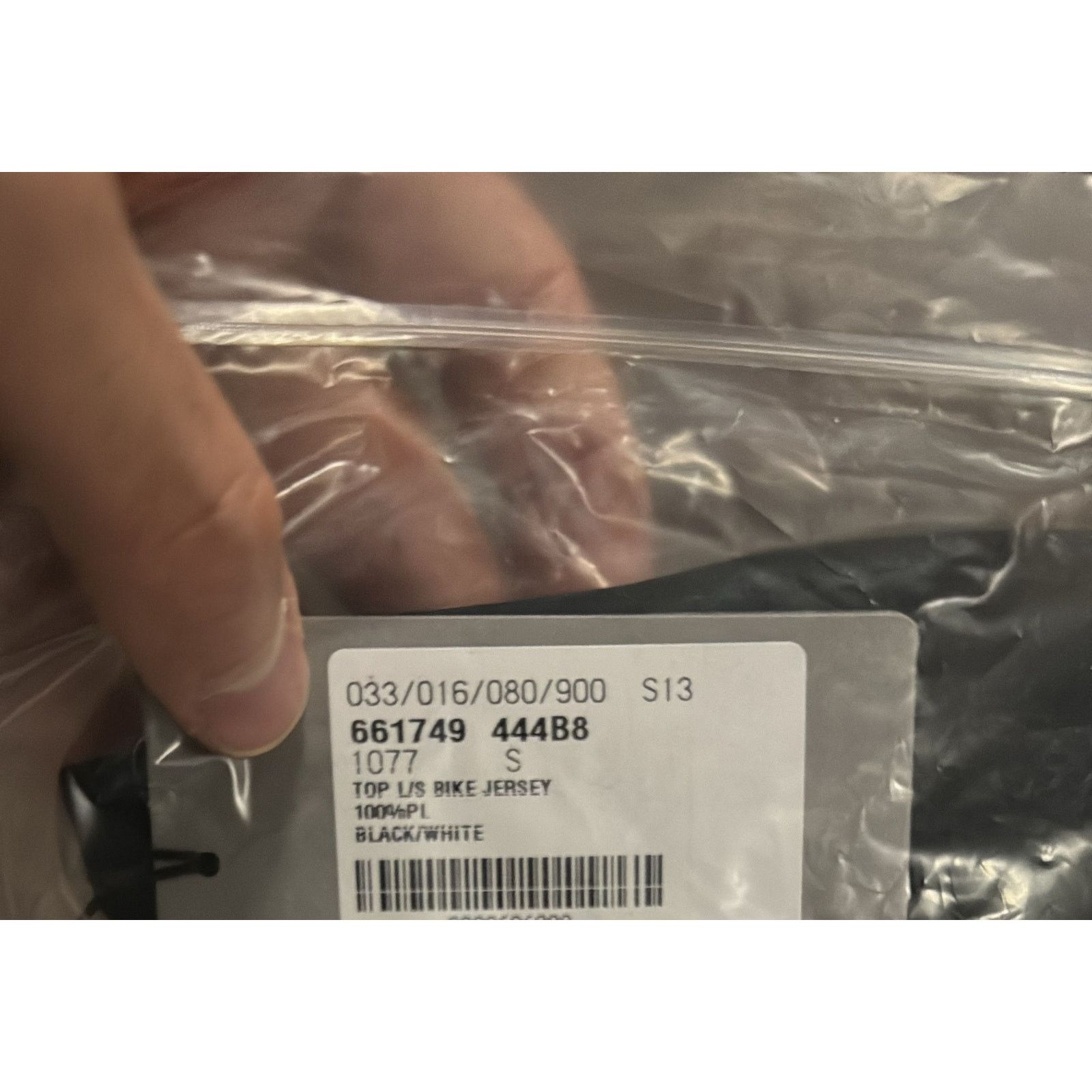 Balenciaga o1rshd1 Top L/S Bike Jersey in Black Size US S / EU 44-46 / 1 - 19 Thumbnail