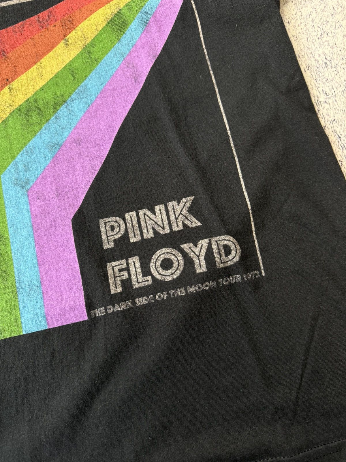 Band Tees Vintage Pink Floyd T-Shirts The Dark Side of the moon 1971s Size US S / EU 44-46 / 1 - 6 Thumbnail