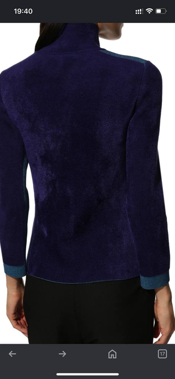 Emporio Armani Giorgio Armani Women's Cardigan, size 48, collection of 2018 Size L / US 10 / IT 46 - 6 Thumbnail