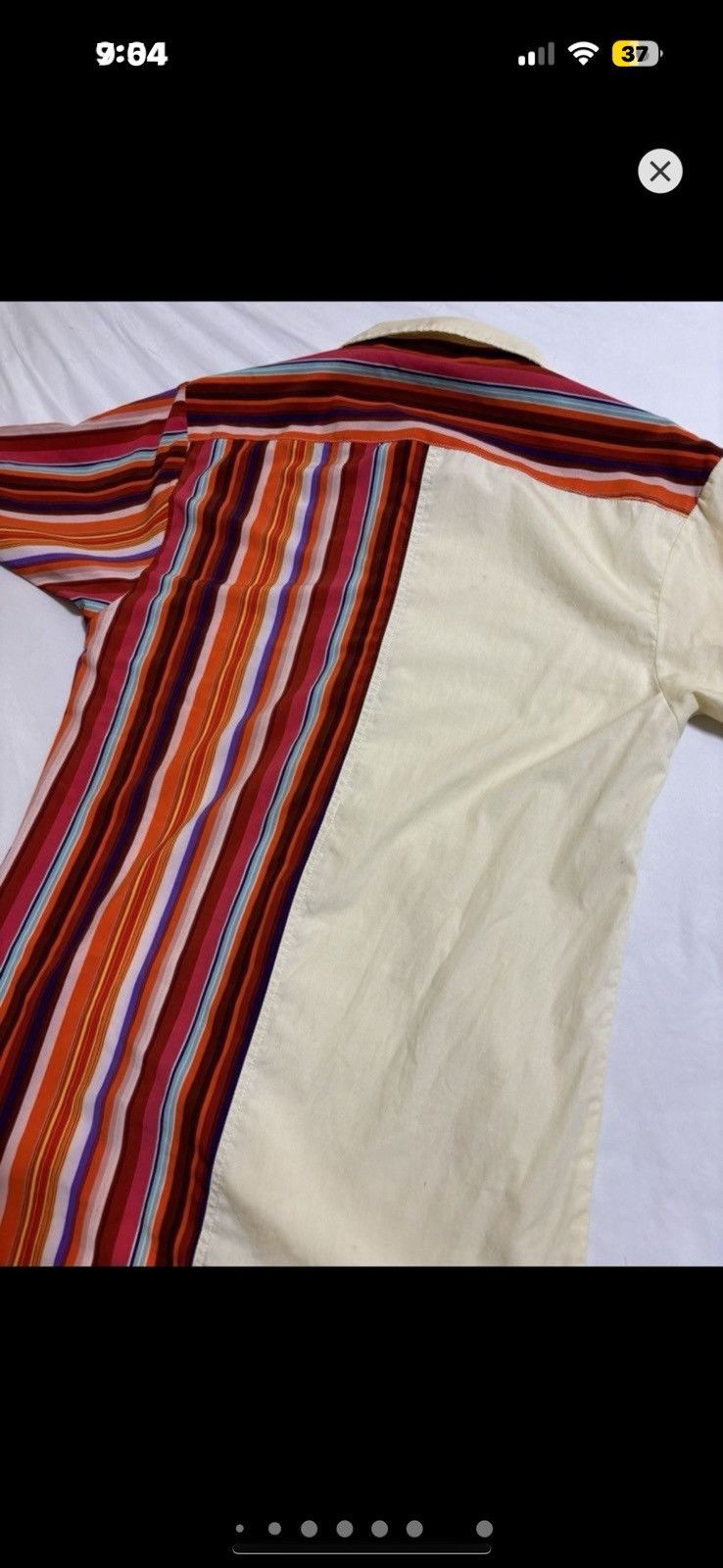 Vintage ***FINAL DROP***RARE 90s COLOUR BLOCK BUTTON UP S-M Size US M / EU 48-50 / 2 - 13 Thumbnail