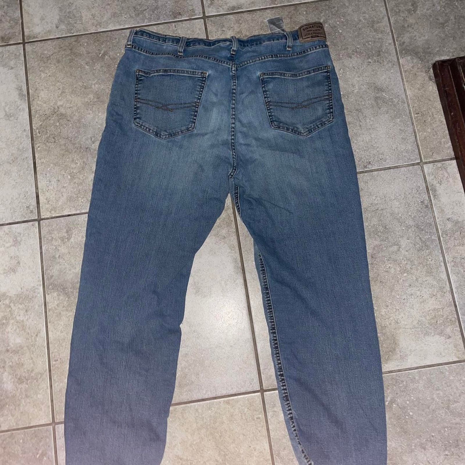 Levi's Blue levis signatture athletic jeans Size US 32 / EU 48 - 5 Thumbnail