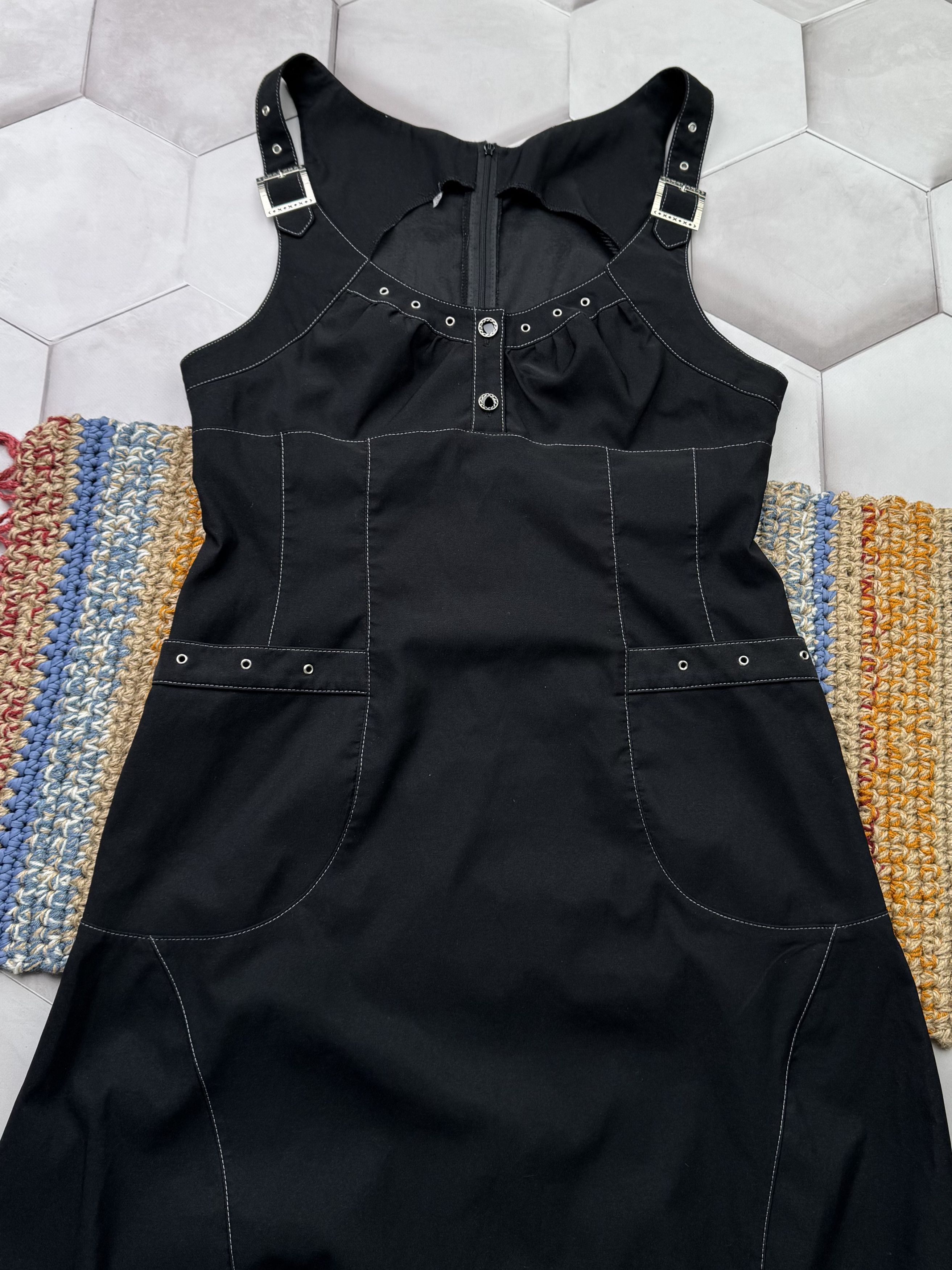 Vintage Vintage Baggy Maxi Dress With Belted (E4) Size M / US 6-8 / IT 42-44 - 2 Thumbnail