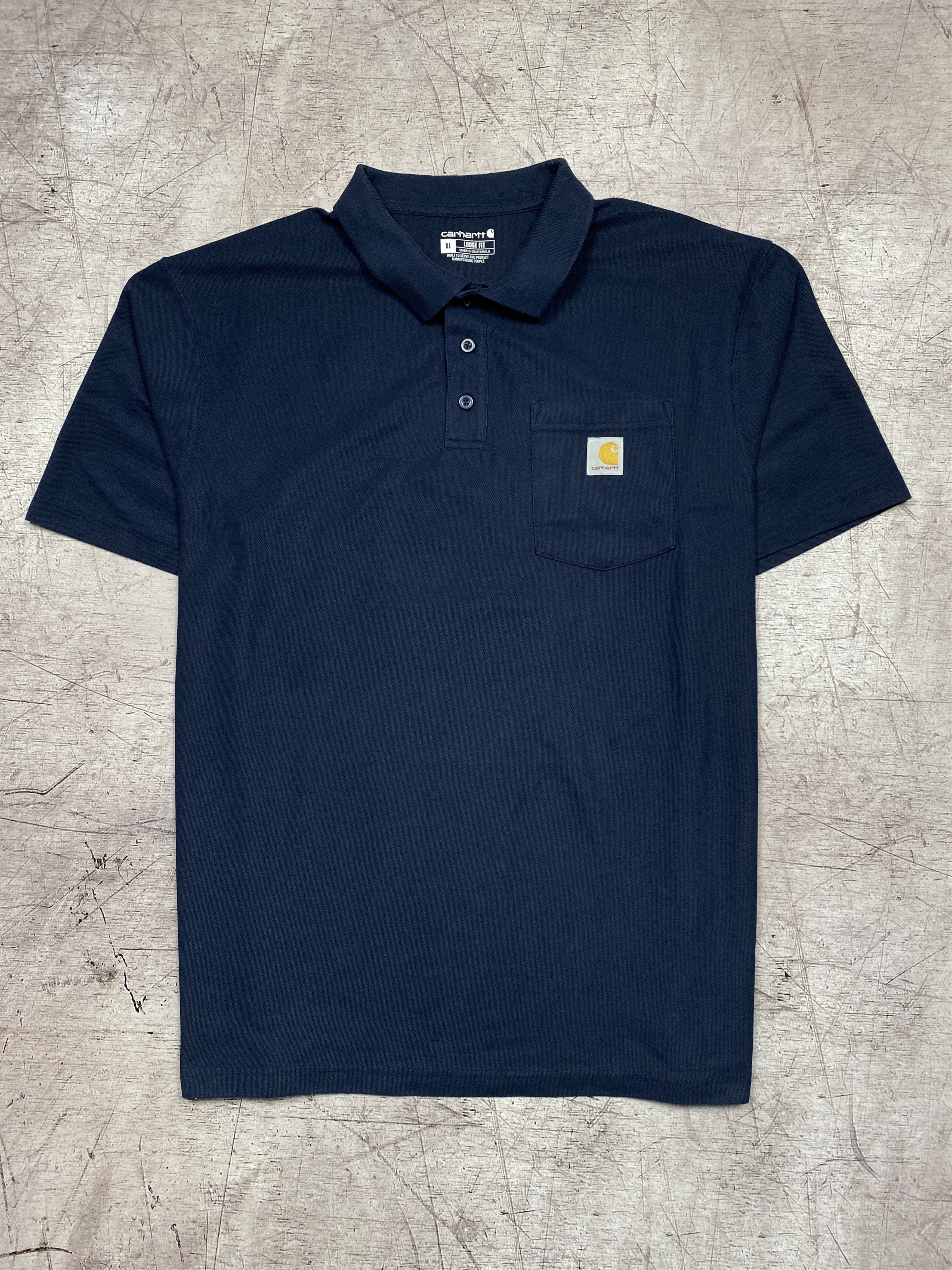 Carhartt × Vintage Carhartt Vintage Mens Polo Shirt Size US XL / EU 56 / 4 - 1 Thumbnail