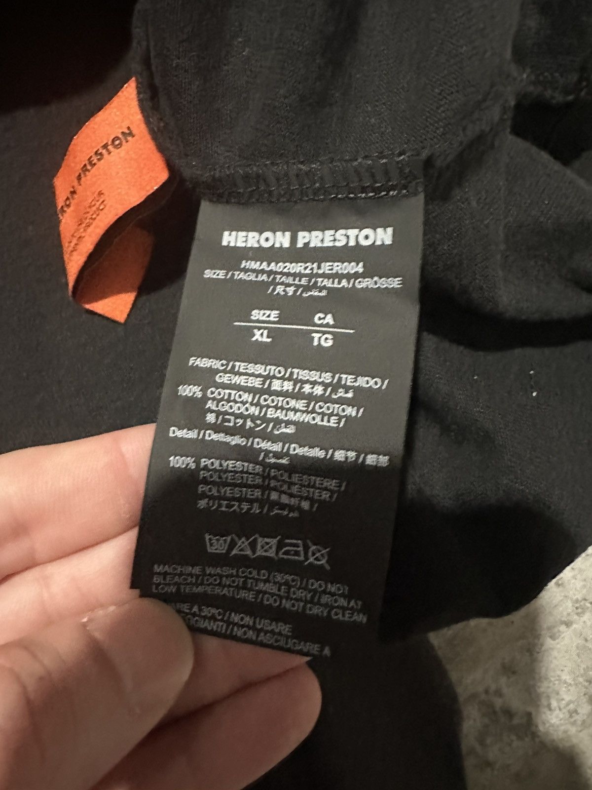 Heron Preston HERON PRESTON 'HERONS S/S SHIRT' Size US XL / EU 56 / 4 - 5 Thumbnail