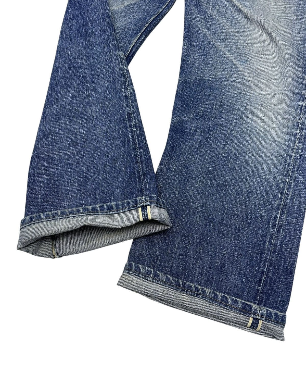 Sugar Cane Vintage Warehouse Selvedge Jeans Distressed Denim Size US 30 / EU 46 - 4 Thumbnail