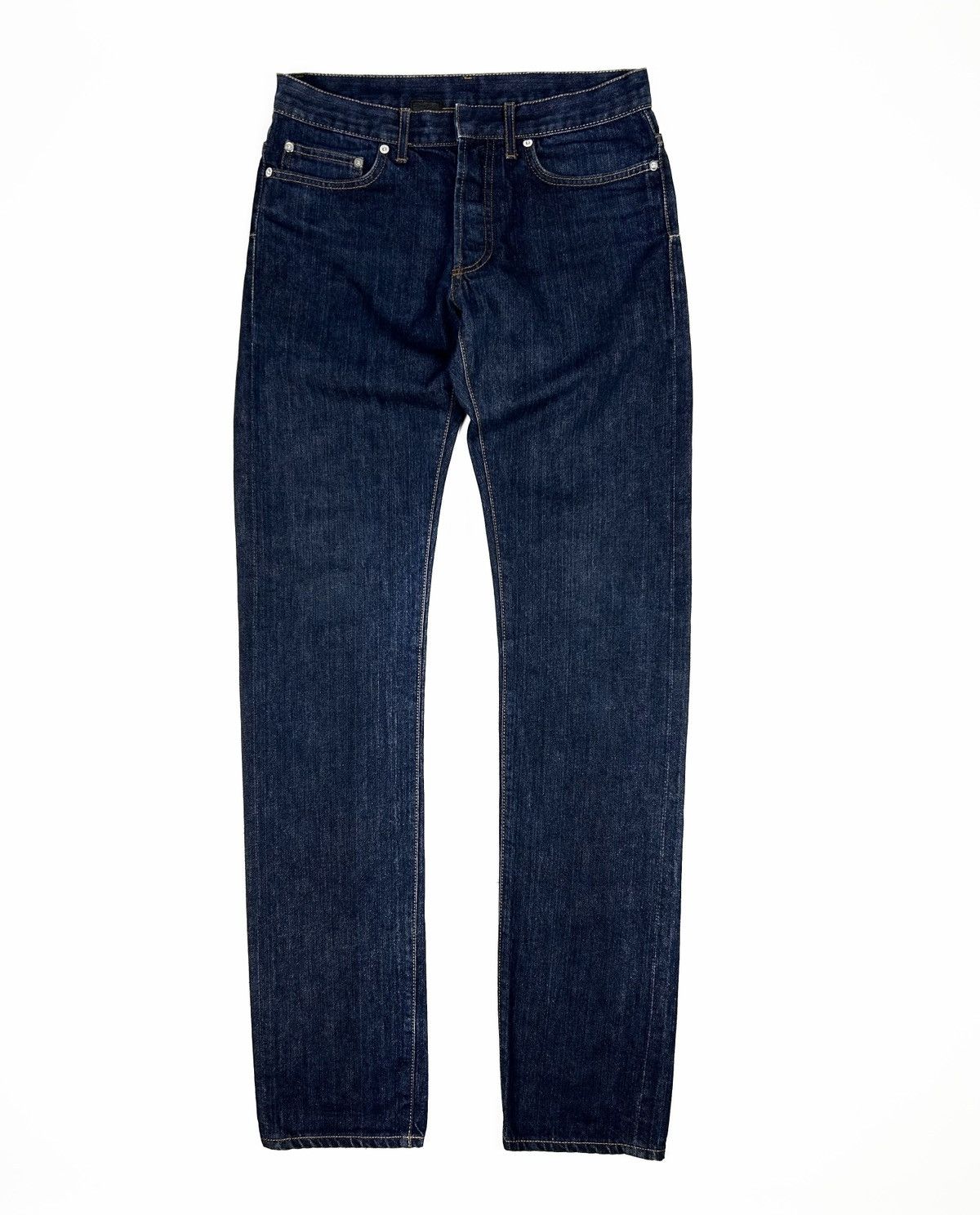 Christian Dior Monsieur × Vintage Rare Luxury Christian Dior Jeans Navy Denim Pants vintage Size US 30 / EU 46 - 1 Thumbnail