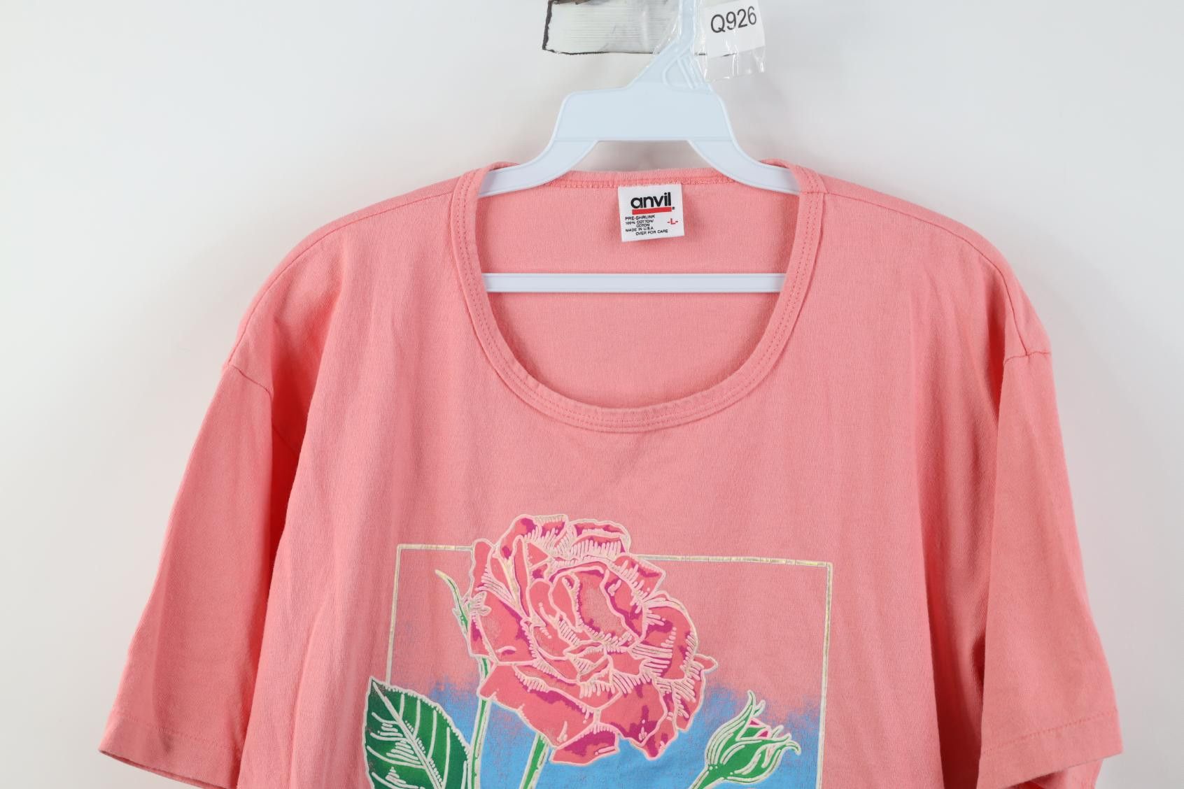 Vintage Vintage 90s Streetwear Babydoll Rose Butterfly T-Shirt Size L / US 10 / IT 46 - 2 Thumbnail