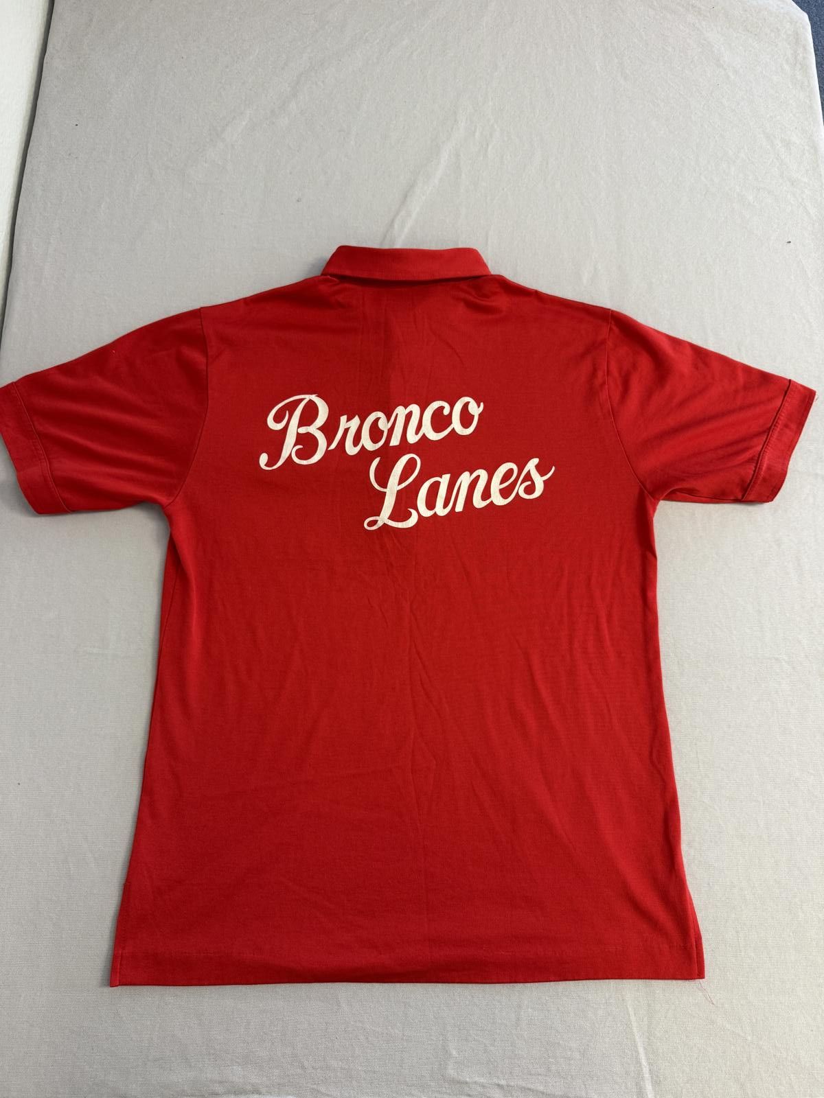 Designer Vintage Bowling Bronco Lanes Polo Sunrise Button Up 1990s- M Size US M / EU 48-50 / 2 - 1 Thumbnail