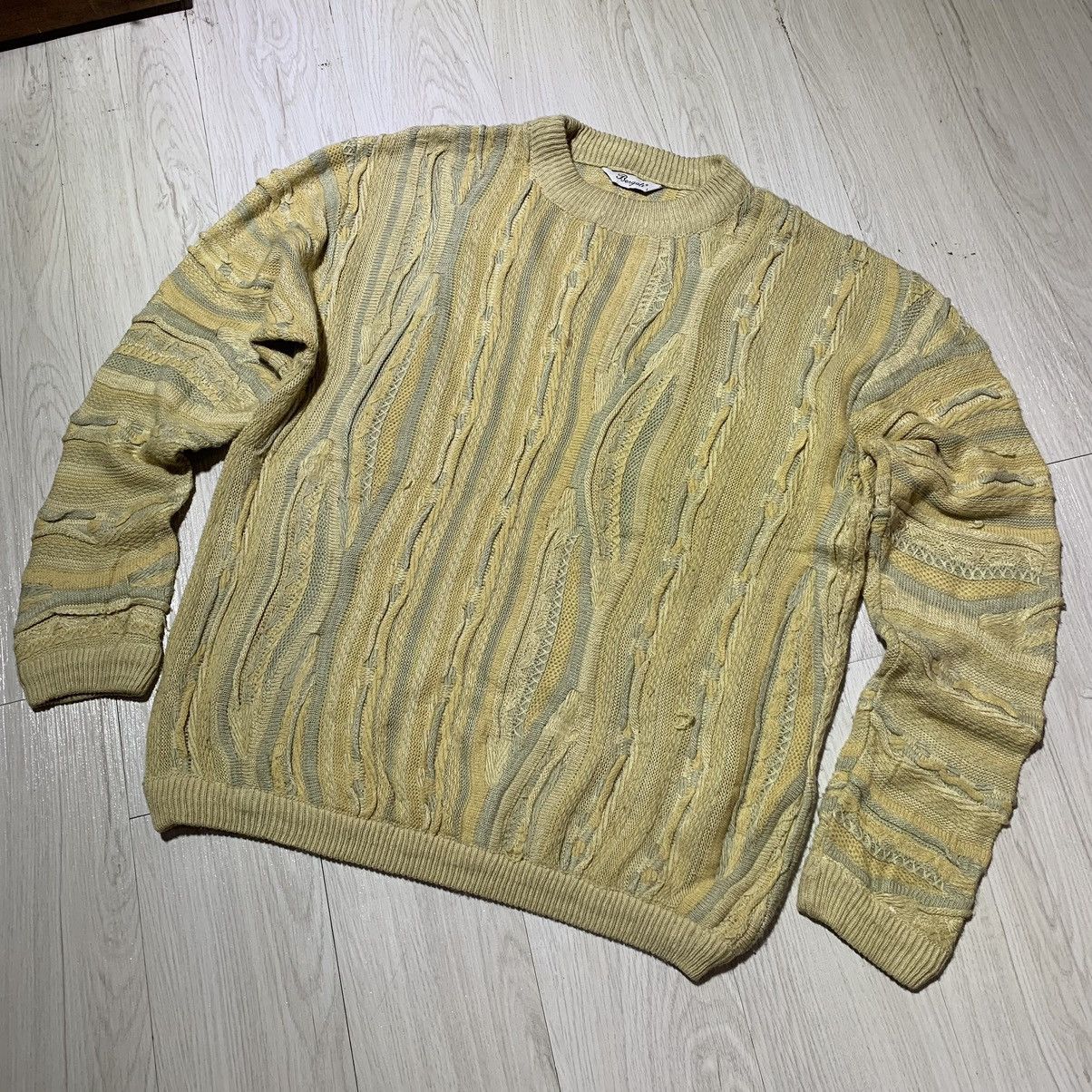 Other Cable Knit by Bergati Like A Coogi Size US L / EU 52-54 / 3 - 1 Thumbnail