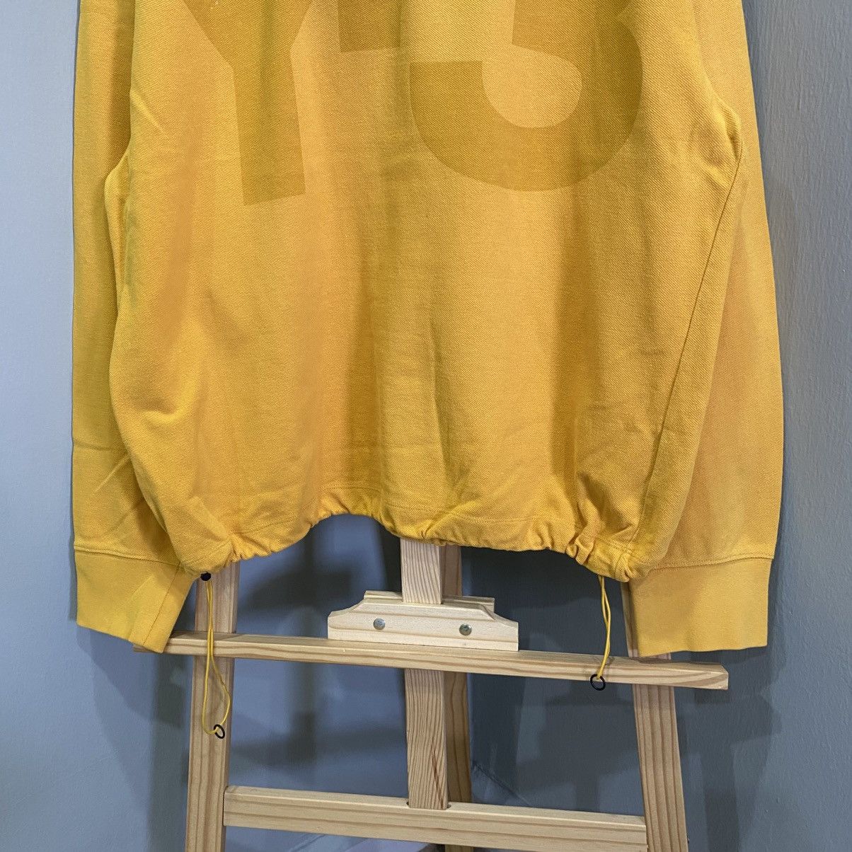 Adidas × Y-3 Adidas Y-3 Yohji Yamamoto Big Logo Drawstring Sweatshirt Size US L / EU 52-54 / 3 - 4 Thumbnail