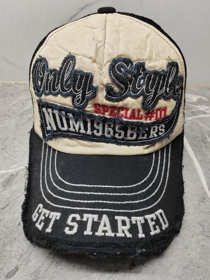 Vintage Vintage Only Style Distressed Style Trucker Cap Hat Size ONE SIZE - 2 Thumbnail