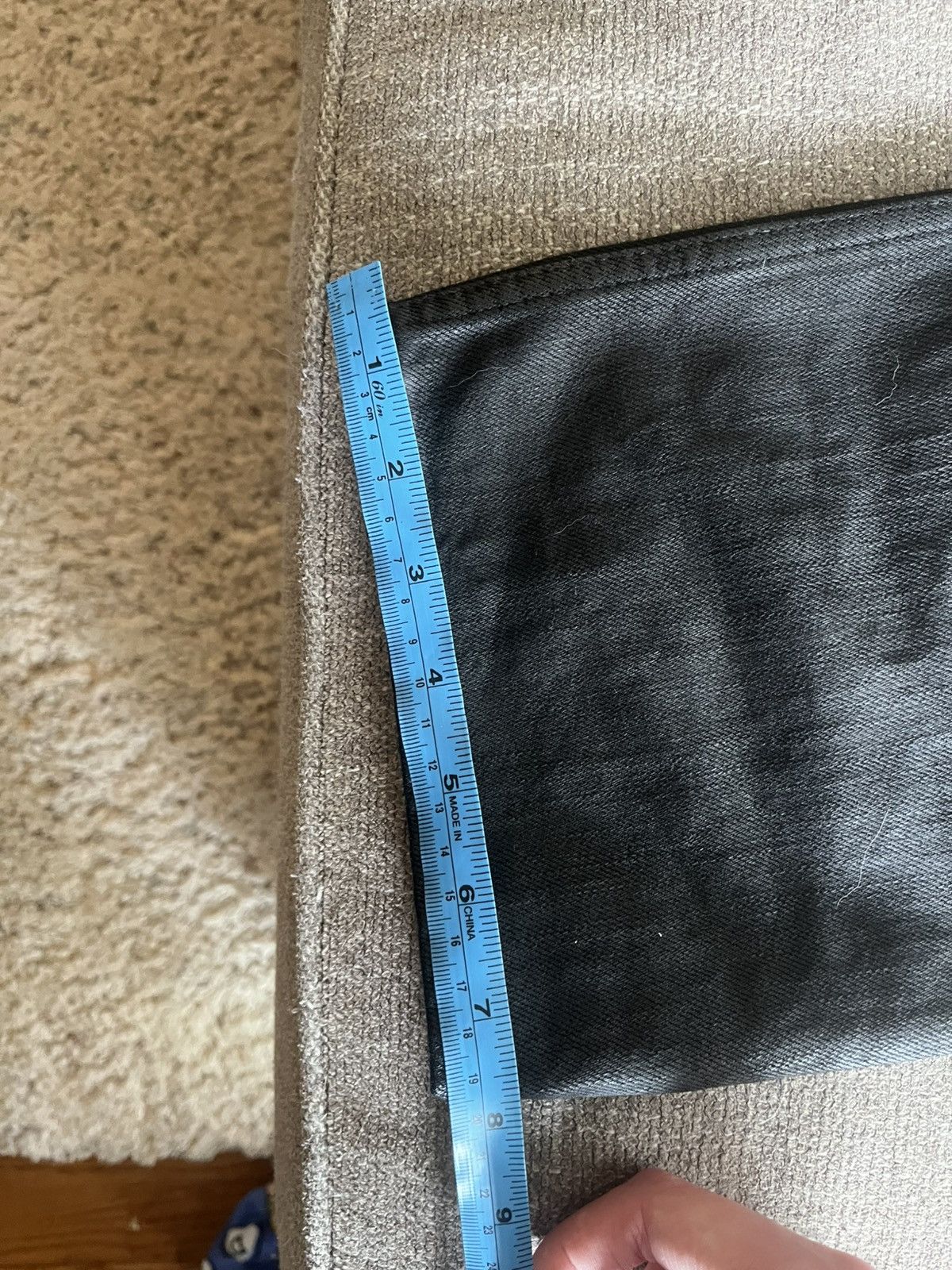 Rick Owens Rick Owens DRKSHDW Waxed Fog Cut Jeans Size US 30 / EU 46 - 8 Thumbnail