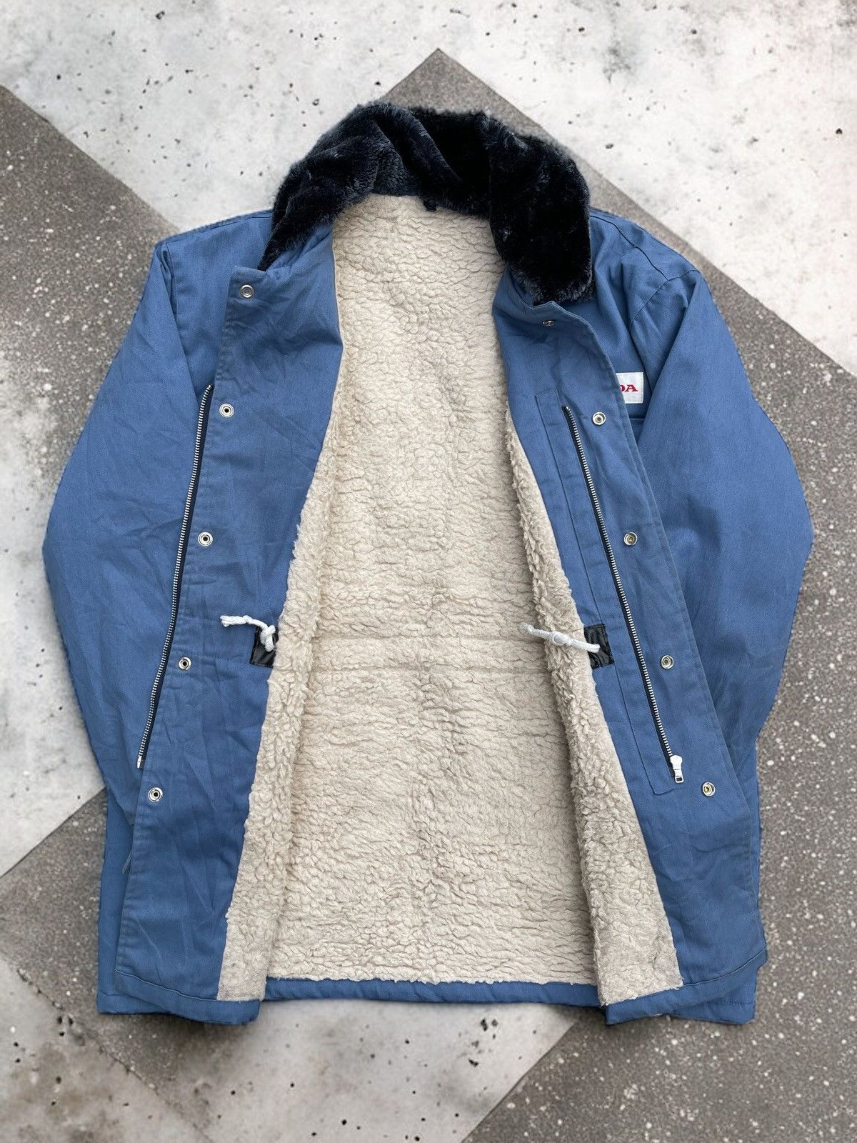 Honda 🔥Vintage Honda Fur Collar Works Jacket Size US XL / EU 56 / 4 - 4 Thumbnail