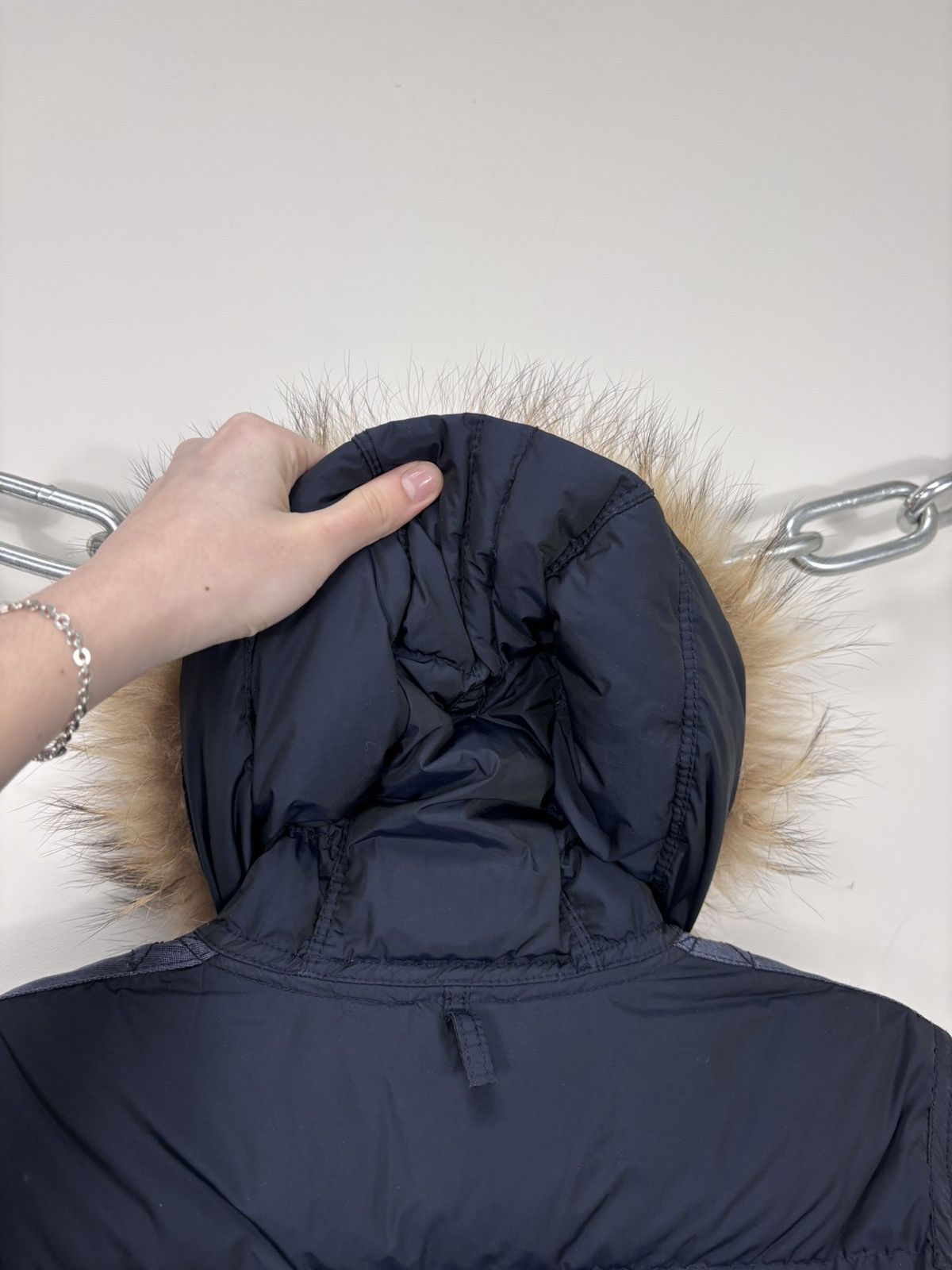 Parajumpers Parajumpers Young Navy Blue Puffer Down Jacket Parka Coat Size US XS / EU 42 / 0 - 22 Thumbnail
