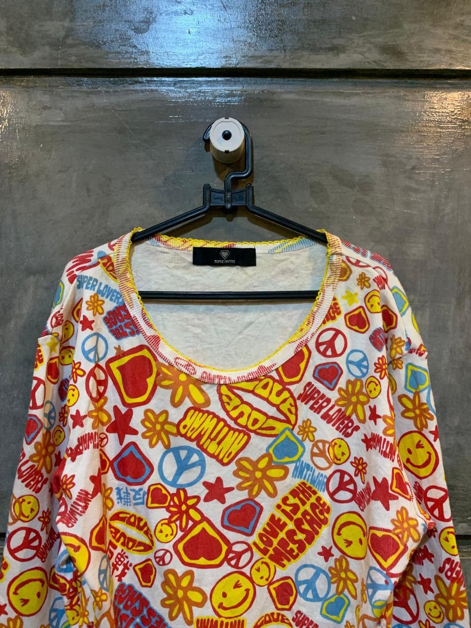 Japanese Brand Super Lovers Full printed longsleve tee Size M / US 6-8 / IT 42-44 - 4 Thumbnail