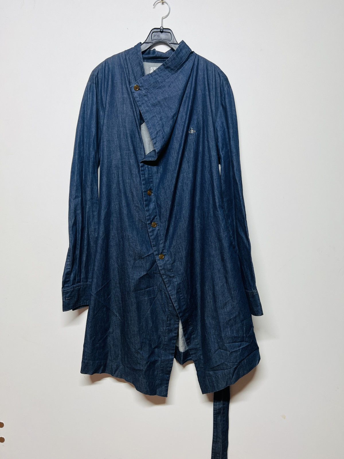Vivienne Westwood ASYMMETRICAL ROBE-STYLE SHIRT Size US S / EU 44-46 / 1 - 2 Thumbnail