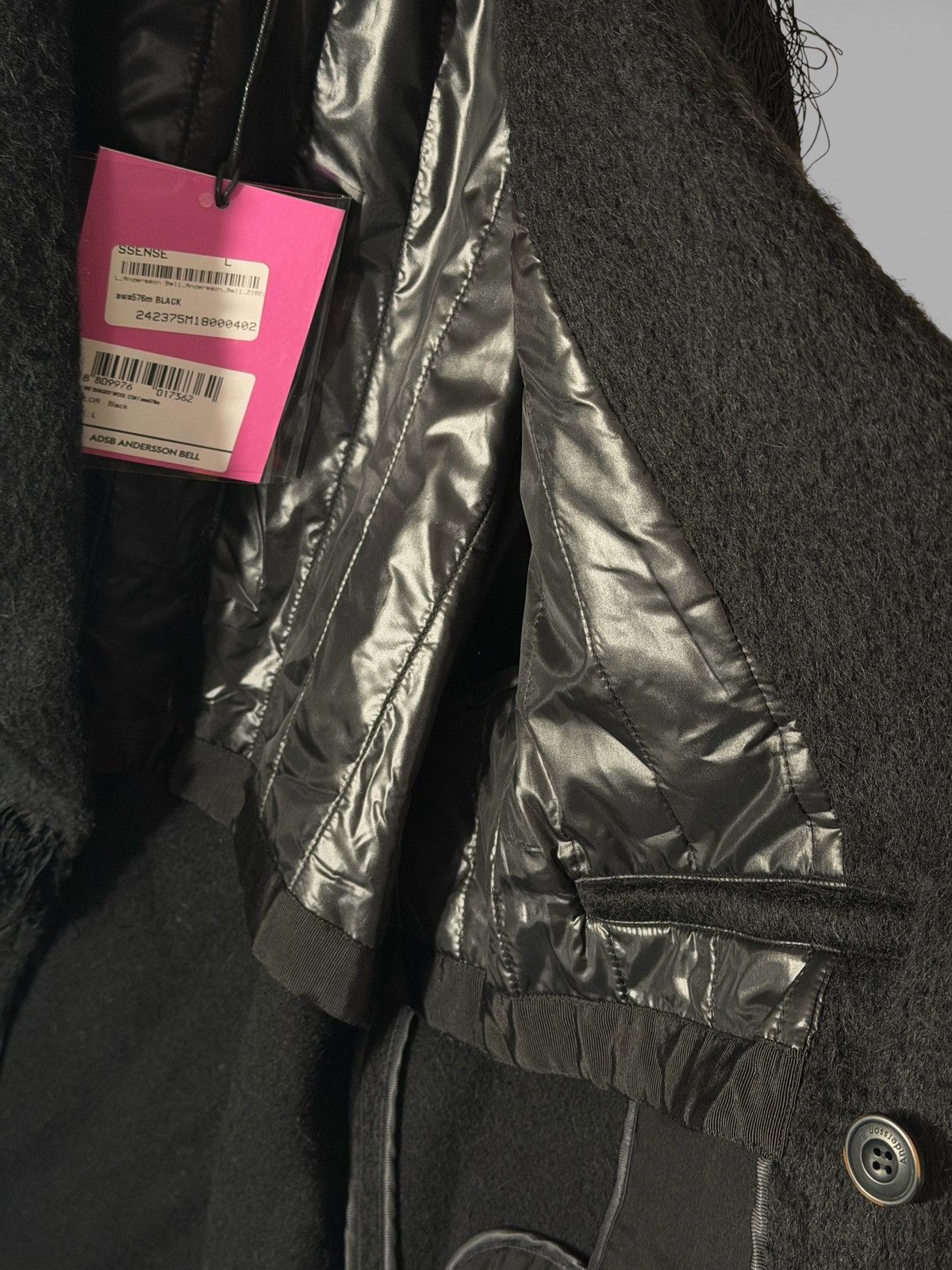 Andersson Bell ANDERSSON BELL ZIBELINE SHAGGY WOOL MELTON COAT Size US L / EU 52-54 / 3 - 8 Thumbnail