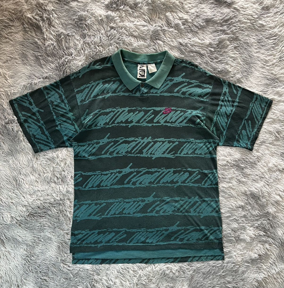 Nike Vintage 90s Nike tennis challenge court polos Size US XL / EU 56 / 4 - 1 Thumbnail