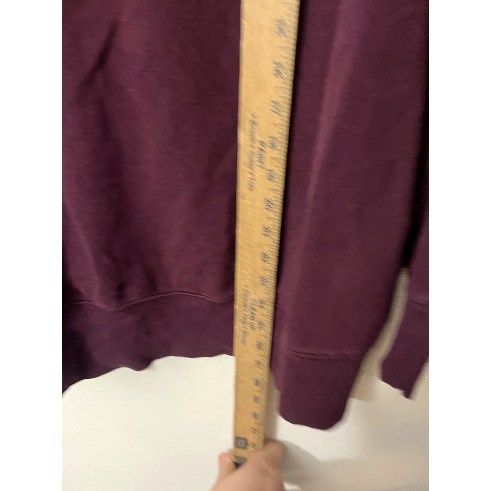 Vintage Aerie Sweater Womens Size Small Maroon Burgundy Knit Pullover Turtleneck Size S / US 4 / IT 40 - 4 Thumbnail
