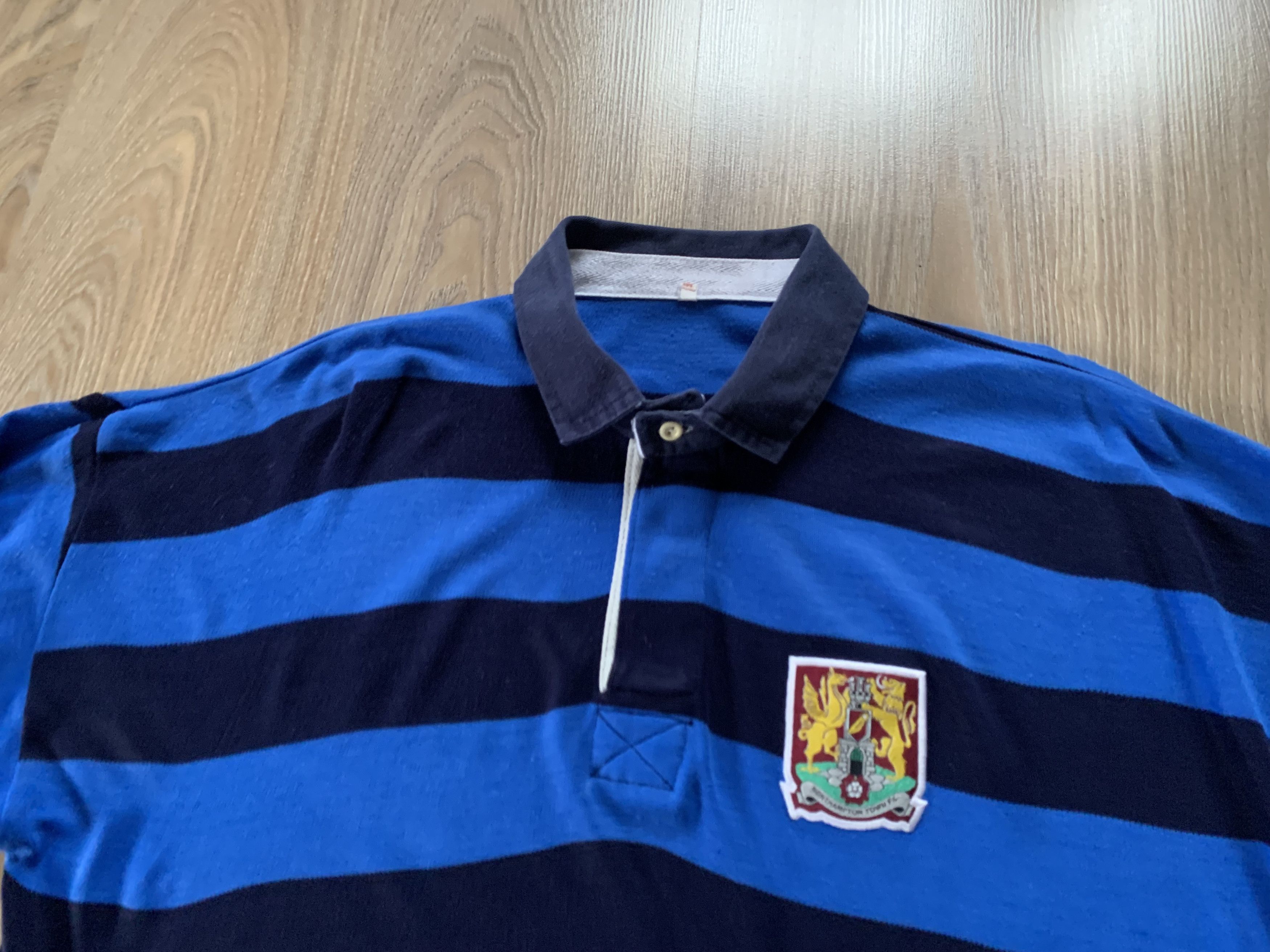 Vintage Very Rare Northampton Town FC Cotton Long Sleeve Polo Size US M / EU 48-50 / 2 - 4 Thumbnail