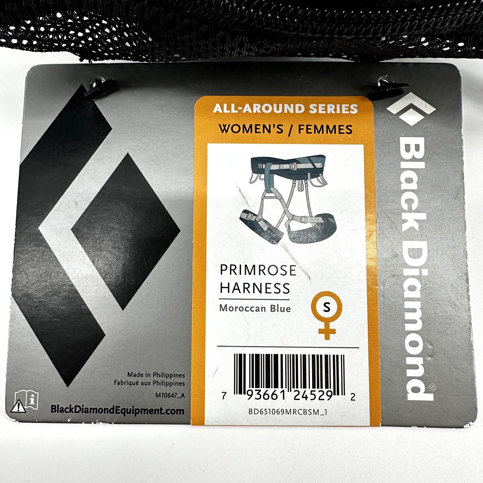 Black Diamond Black Diamond Womens Primrose Harness Morocca Blue NWT Small Size ONE SIZE - 3 Thumbnail