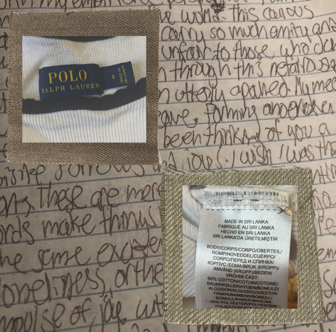 Polo Ralph Lauren polo ralph lauren tank top (navy blue & white) Size S / US 4 / IT 40 - 2 Thumbnail