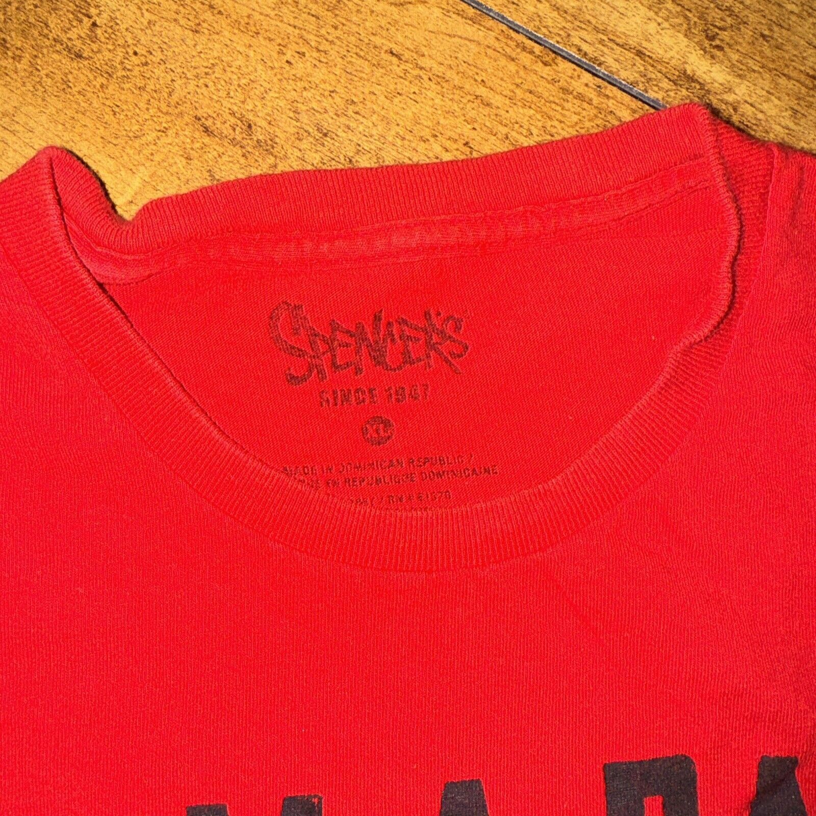 Revenge Spencer’s Humor T-Shirt Red XL 23x27 Y2K Bad Influence Size US XL / EU 56 / 4 - 4 Thumbnail