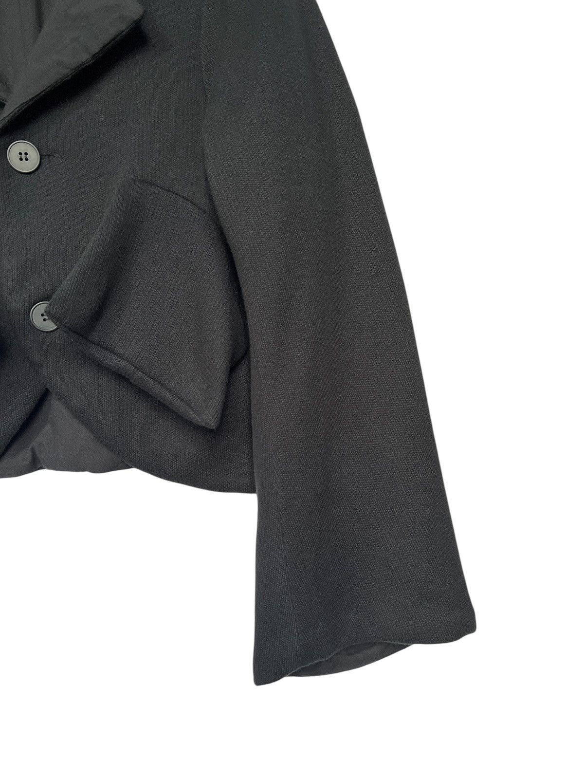Christopher Nemeth Vintage 1990s Nemeth Unusual Cropped Blazer Jacket Size US M / EU 48-50 / 2 - 4 Thumbnail
