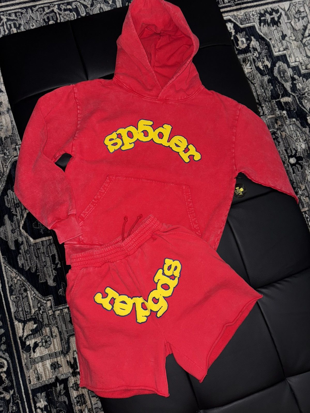 Sp5der Spider red logo sweatsuit Size US M / EU 48-50 / 2 - 1 Thumbnail