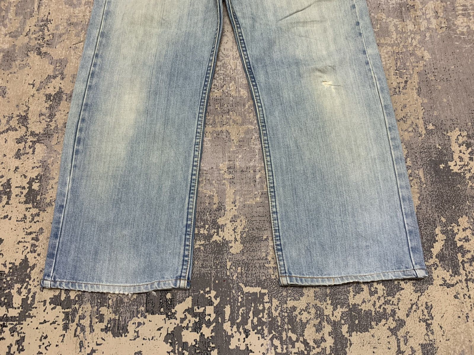 Levi's Vtg 90s Levi’s 512 Faded Distressed Losse Fit Jeans Size US 32 / EU 48 - 4 Thumbnail