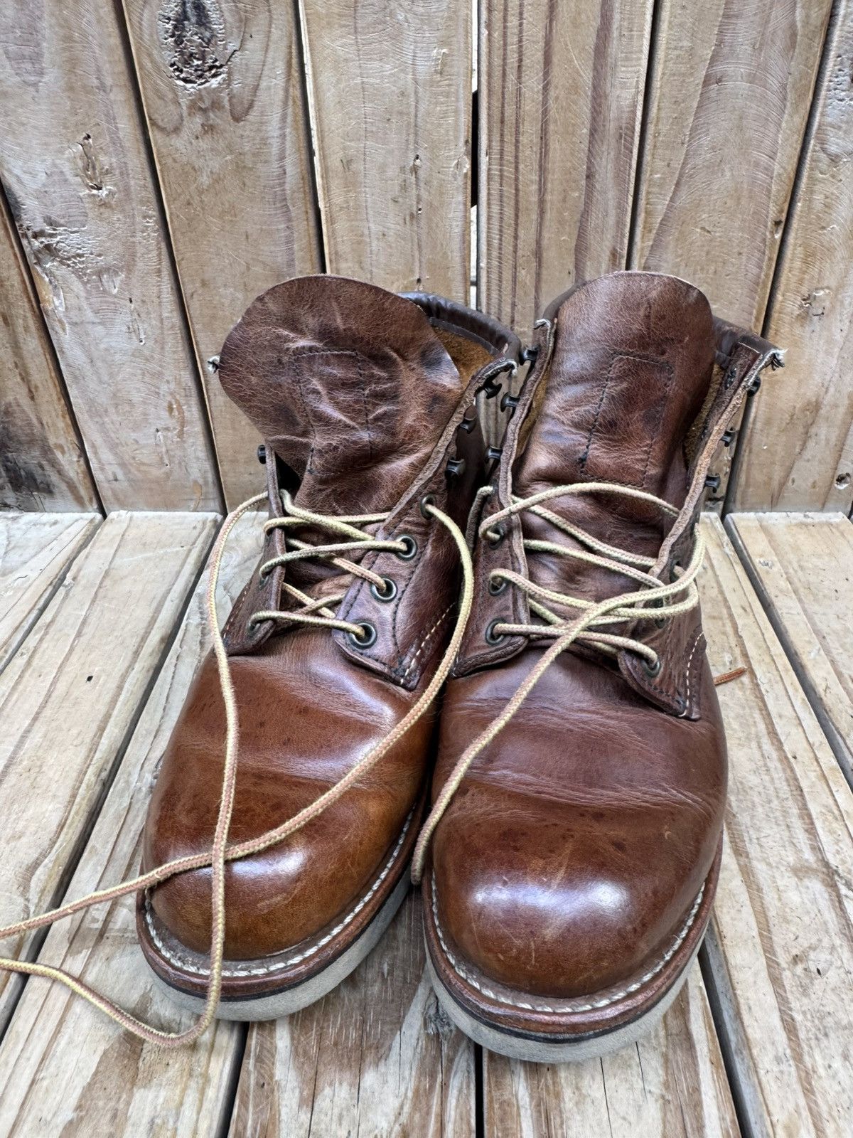 Red Wing Red Wing 2950 Rover Brown Rough and Tough leather boots US 8 Size US 8 / EU 41 - 20 Thumbnail