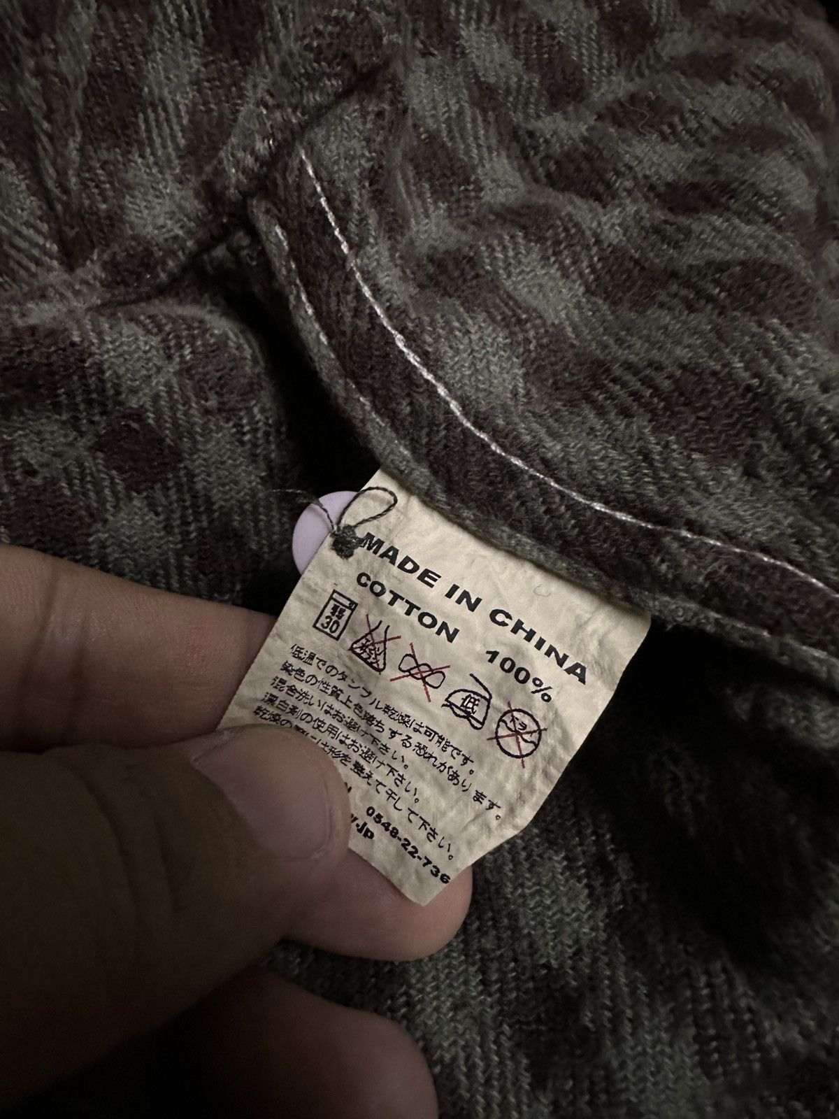 Stussy Stussy Flannel Shirt Khaki Check Size US XL / EU 56 / 4 - 10 Thumbnail