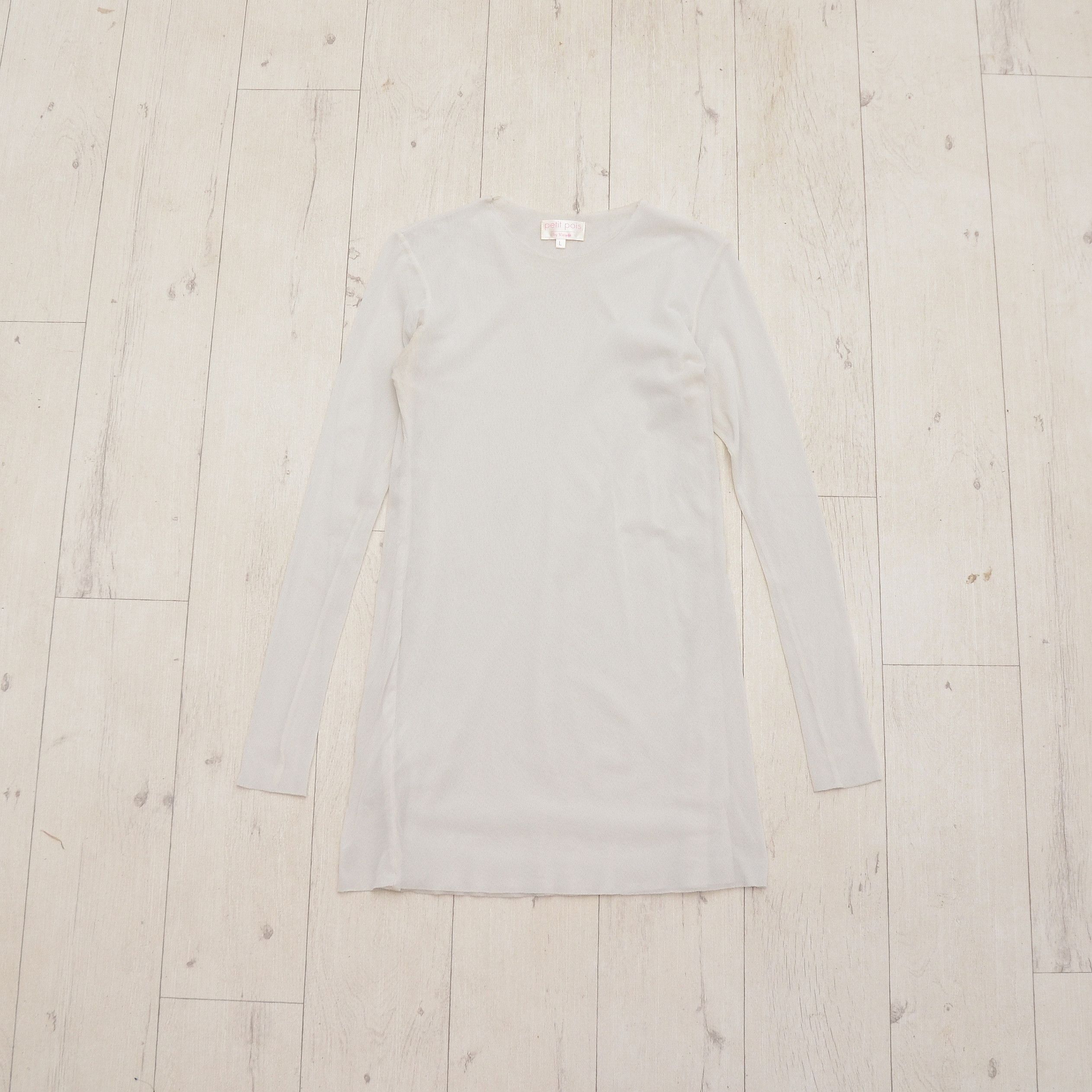 Other Petit Pois by Viviana Mesh Top Size L Nylon Made in USA Size L / US 10 / IT 46 - 1 Thumbnail