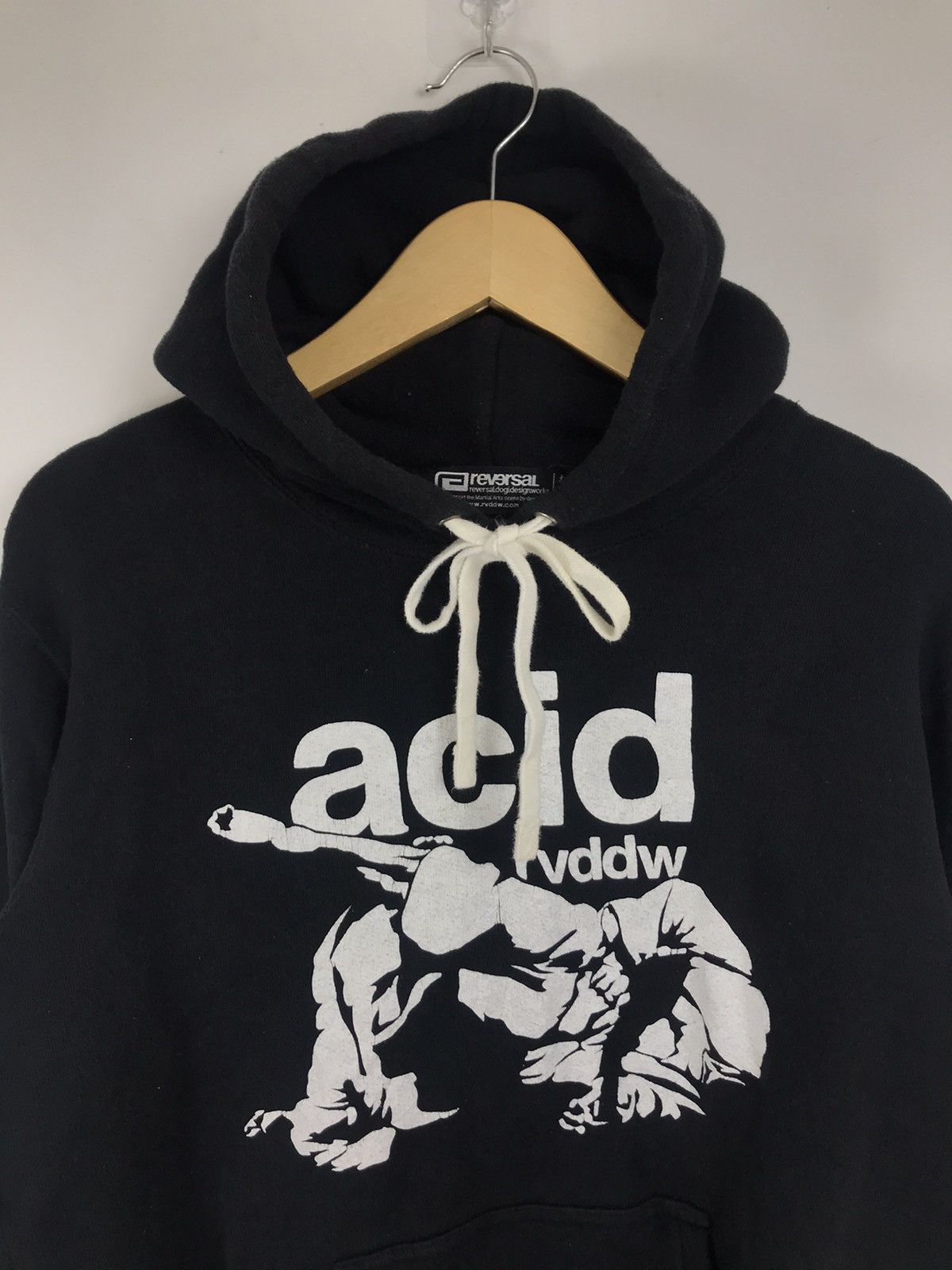 Japanese Brand × Vintage Japanese Brand Y2K Reversal rvddw acid hoodie Size US L / EU 52-54 / 3 - 2 Thumbnail