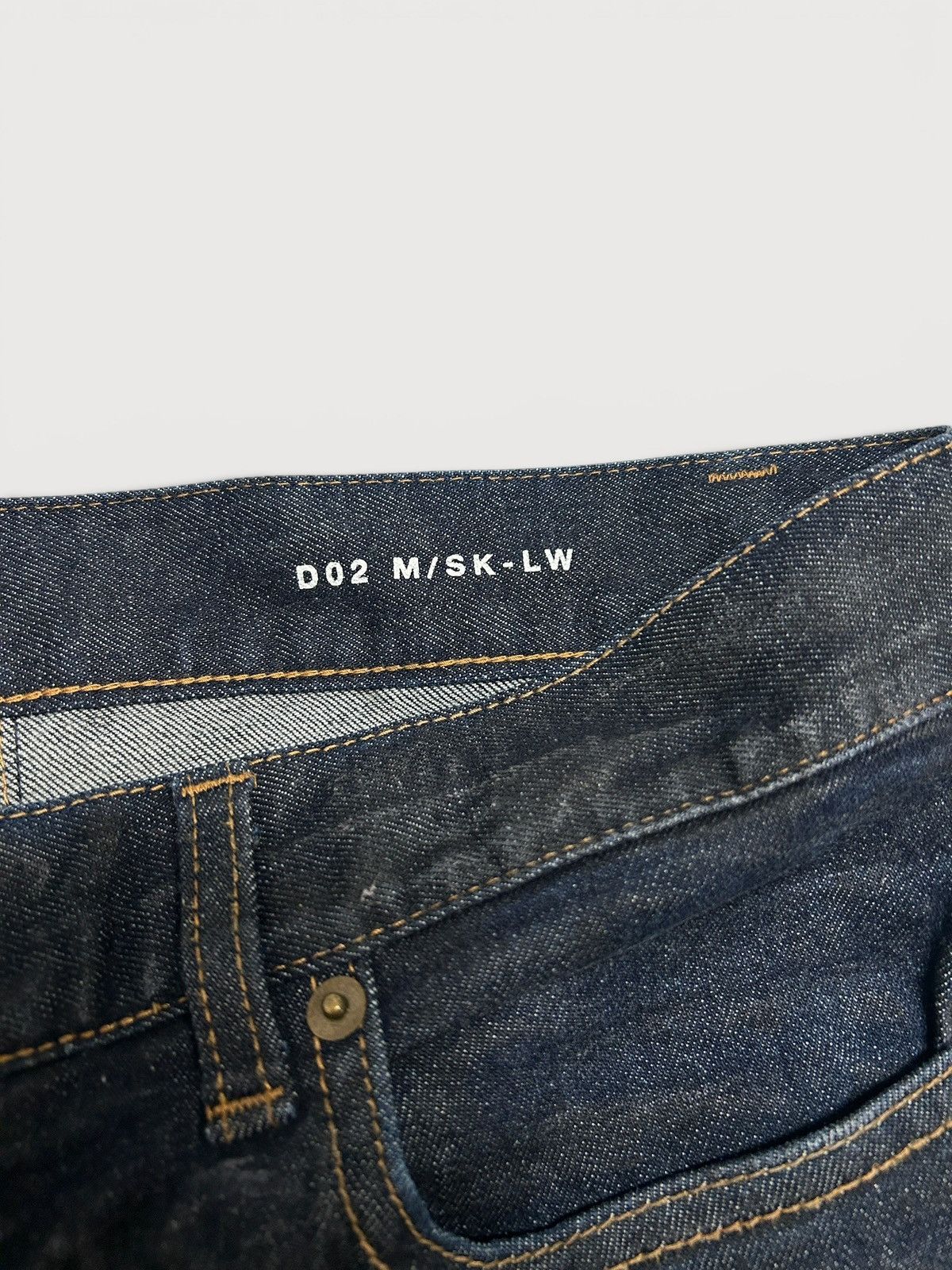 Saint Laurent Paris FW2016 D02 Indigo Waxed Denim Size US 32 / EU 48 - 7 Thumbnail