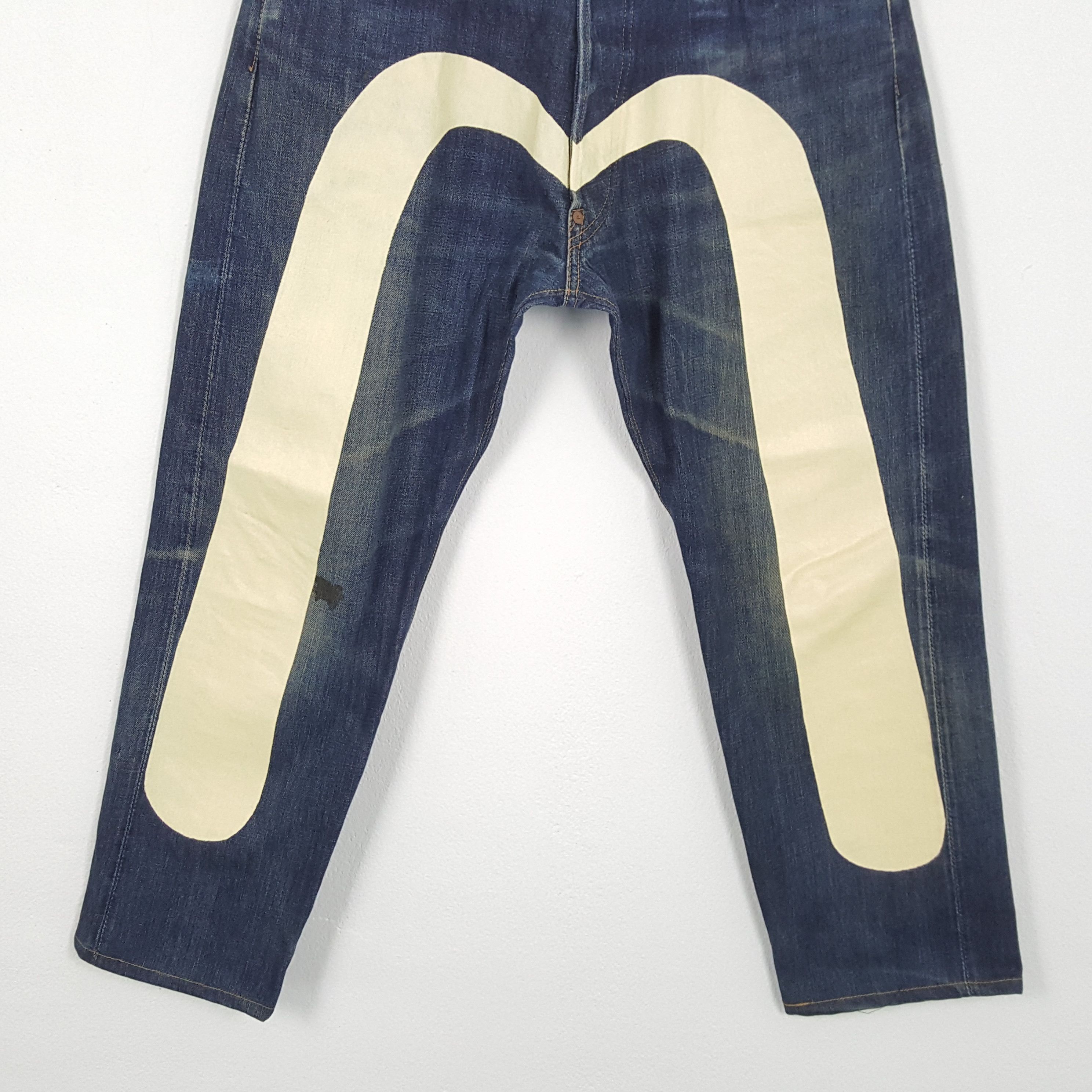 Evisu × Japanese Brand × Vintage Vintage EVISU Japanese Brand Daicock Custom Style Jeans Size US 32 / EU 48 - 3 Thumbnail