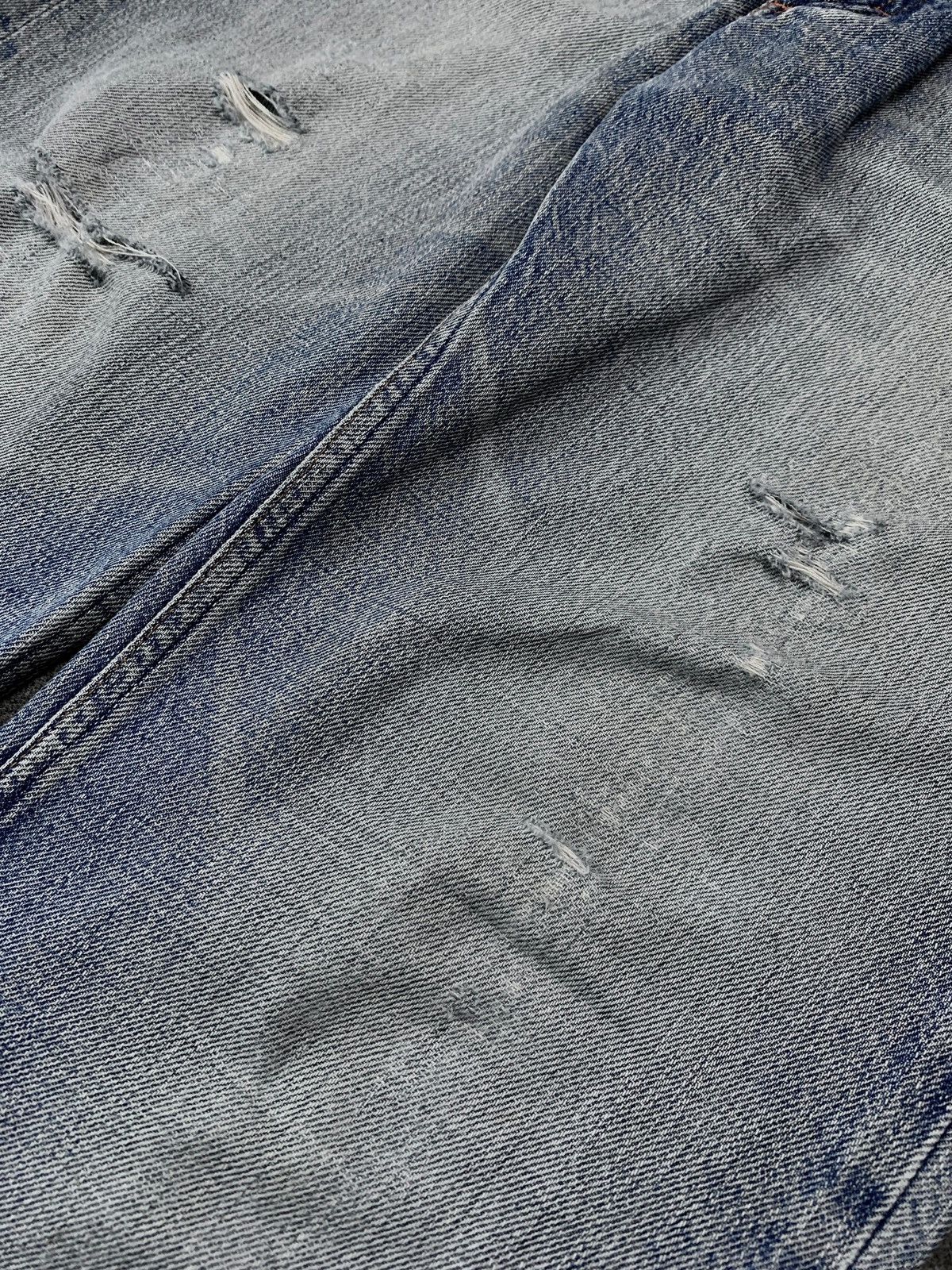 W&LT Distressed Baggy Denim Jeans Size US 33 - 5 Thumbnail
