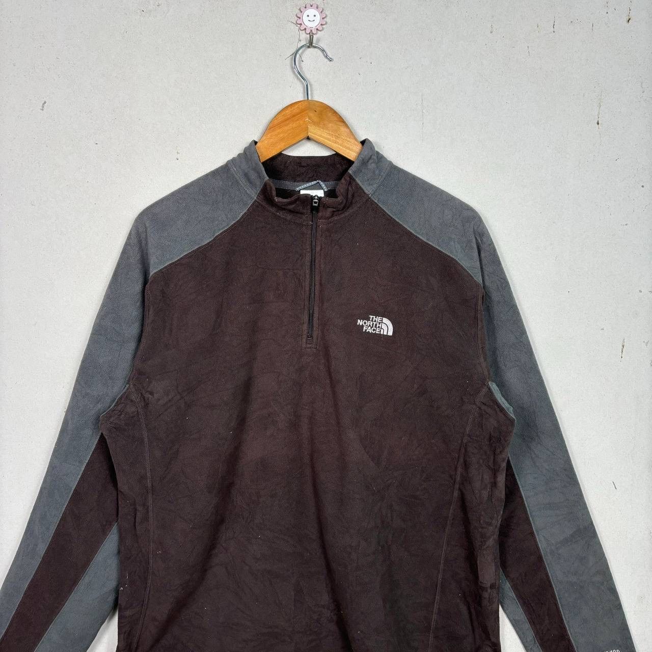 The North Face The North Face TKA 100 Half Zip Fleece Jacket Size US L / EU 52-54 / 3 - 3 Thumbnail