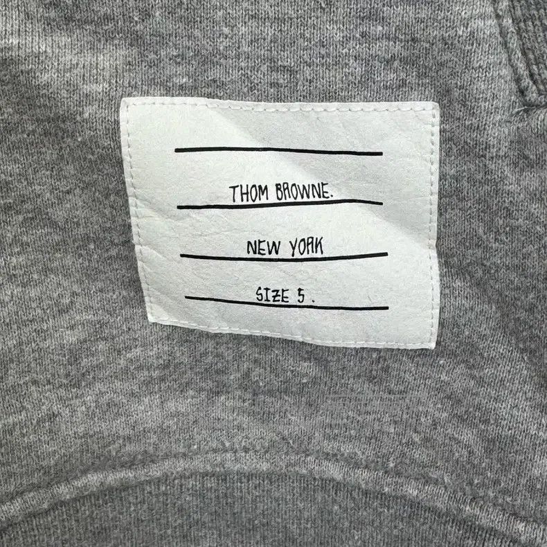 Thom Browne Thom Browne Grey Zip-up Hoodie Size US XXL / EU 58 / 5 - 5 Thumbnail