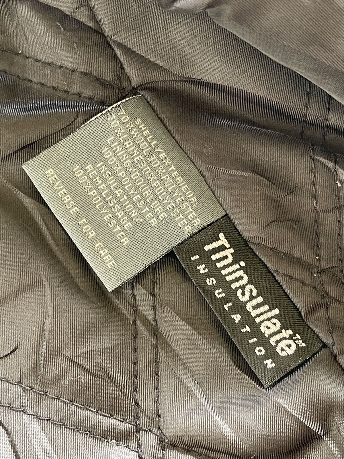 I. Spiewak And Sons Quilted Lined Wool Melton Aviator Thinsulate Jacket Size US S / EU 44-46 / 1 - 9 Thumbnail