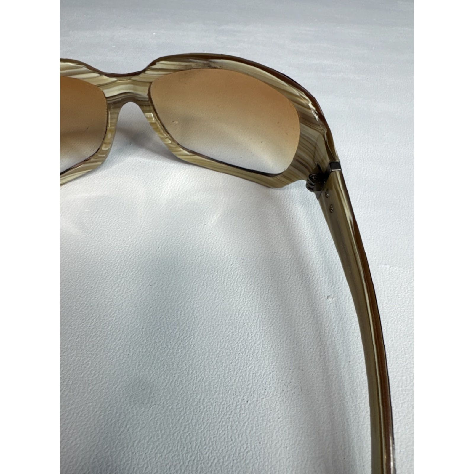 Oakley VINTAGE Oakley Script Sunglasses Cappuccino Gradient Lens Women Oversized Frames Only Brown Gradient Oval Sunglasses Women Size ONE SIZE - 7 Thumbnail