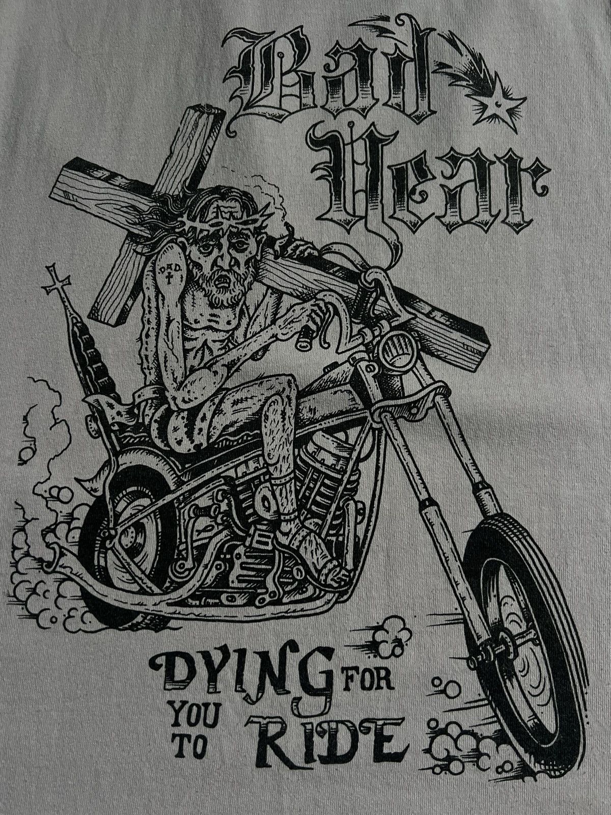 Vintage Vintage Bad Hear 00’s Jesus Shirt Tank Top Religion Ride Size US L / EU 52-54 / 3 - 5 Thumbnail