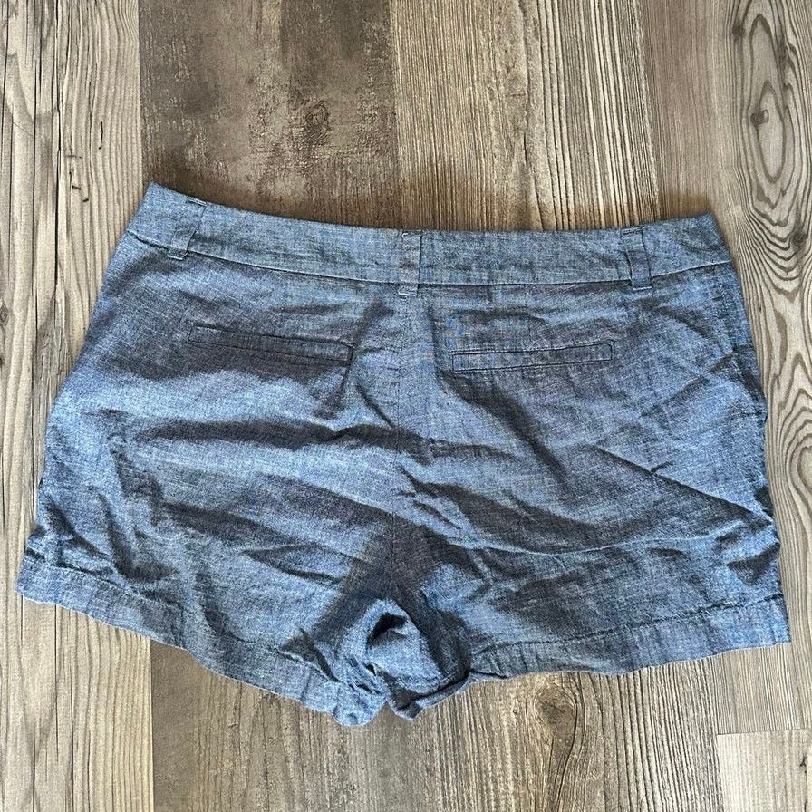 Merona merona blue mid rise shorts Size 30" / US 8 / IT 44 - 3 Thumbnail