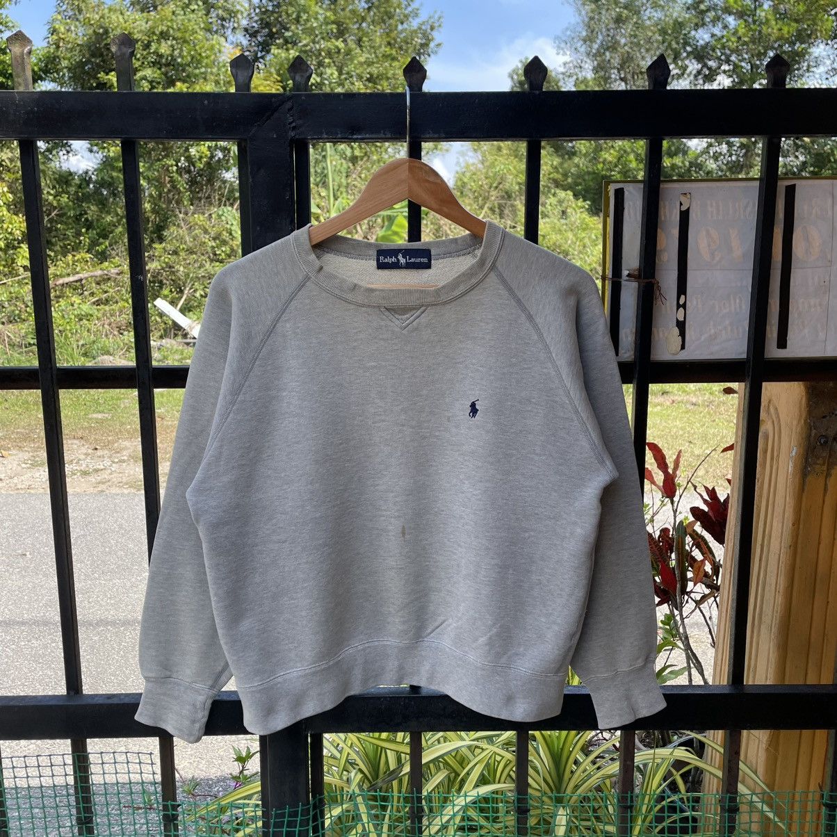 Ralph Lauren 🔥Ralph Lauren Small Pony Logo Crewneck Boxy Sweatshirte Size US S / EU 44-46 / 1 - 1 Thumbnail