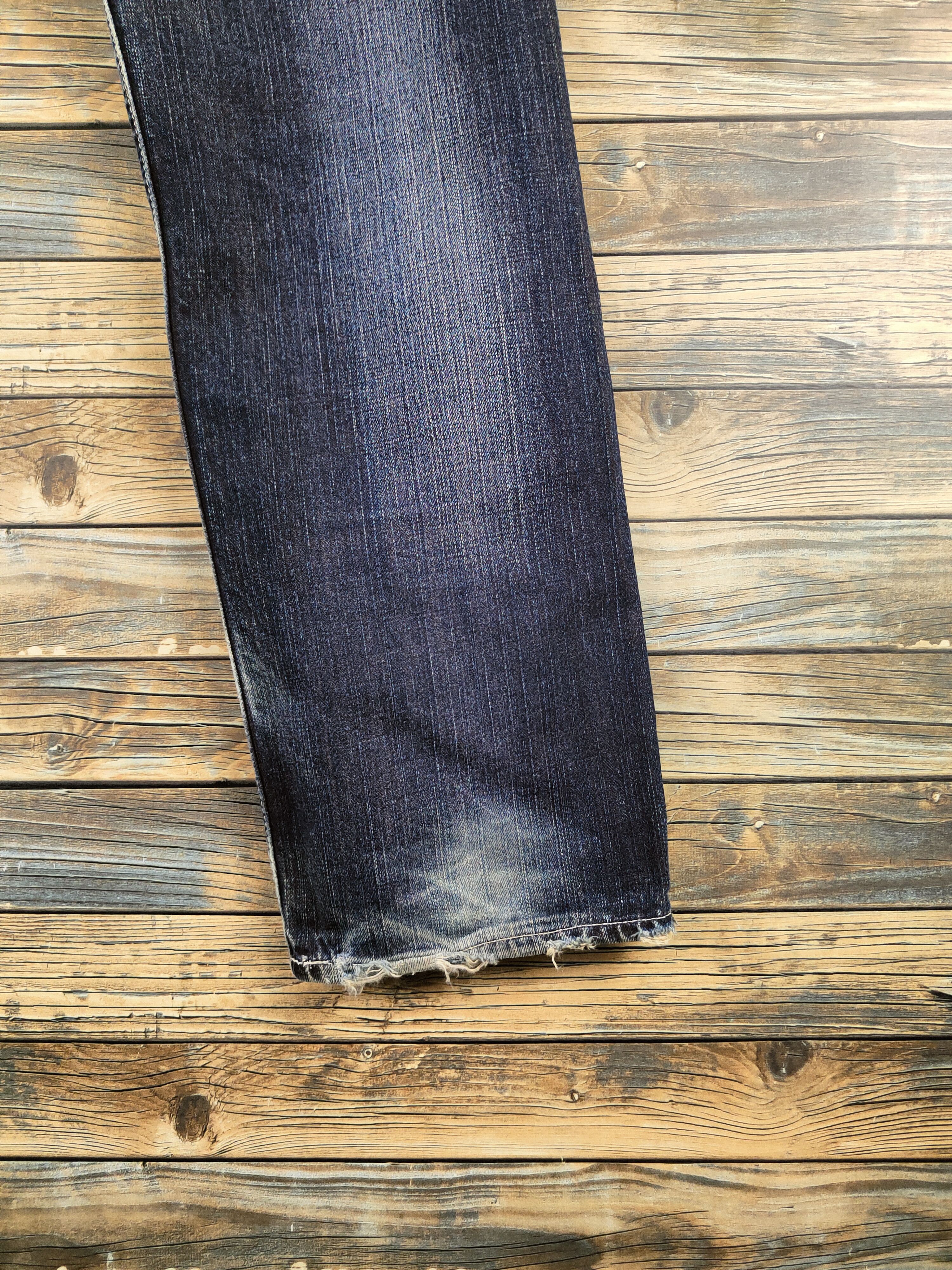 Levi's Levi's Black Distressed faded denim Jeans #S2830 Size US 29 - 12 Thumbnail