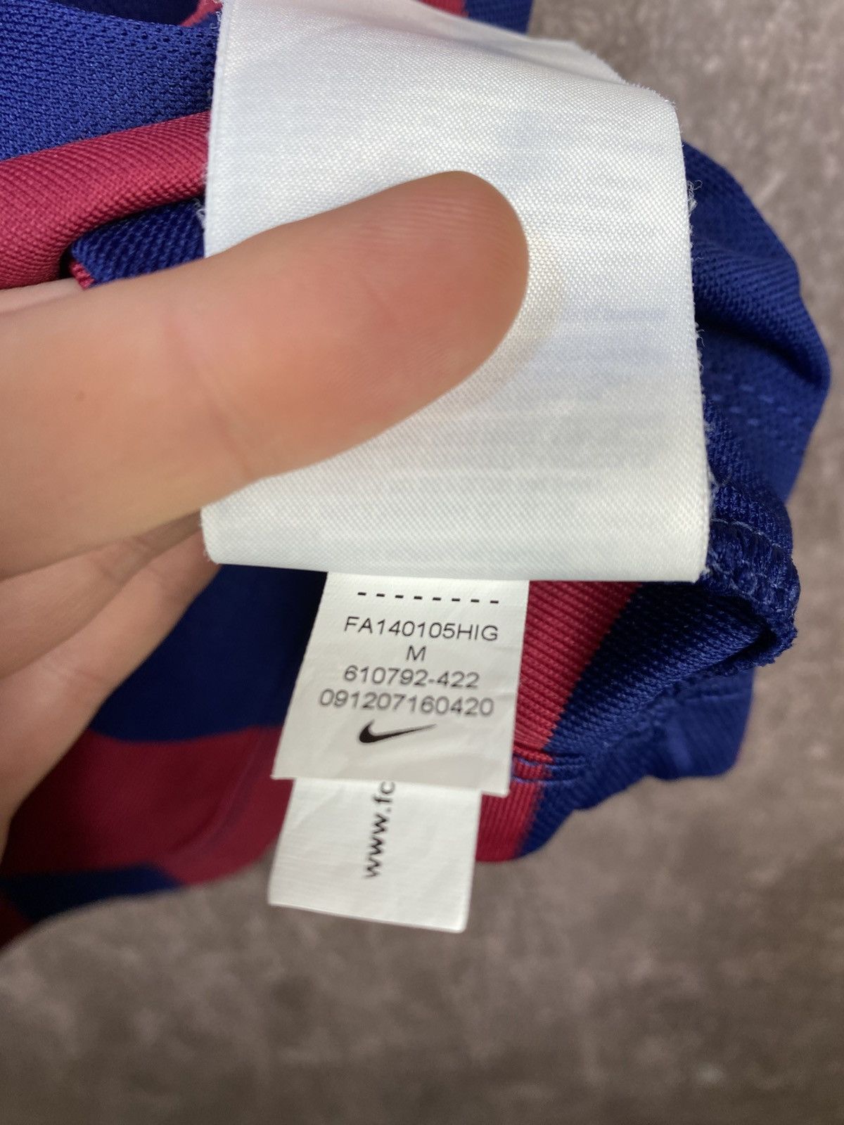 Nike Nike f.c. barcelona kids soccer football Size US M / EU 48-50 / 2 - 7 Thumbnail